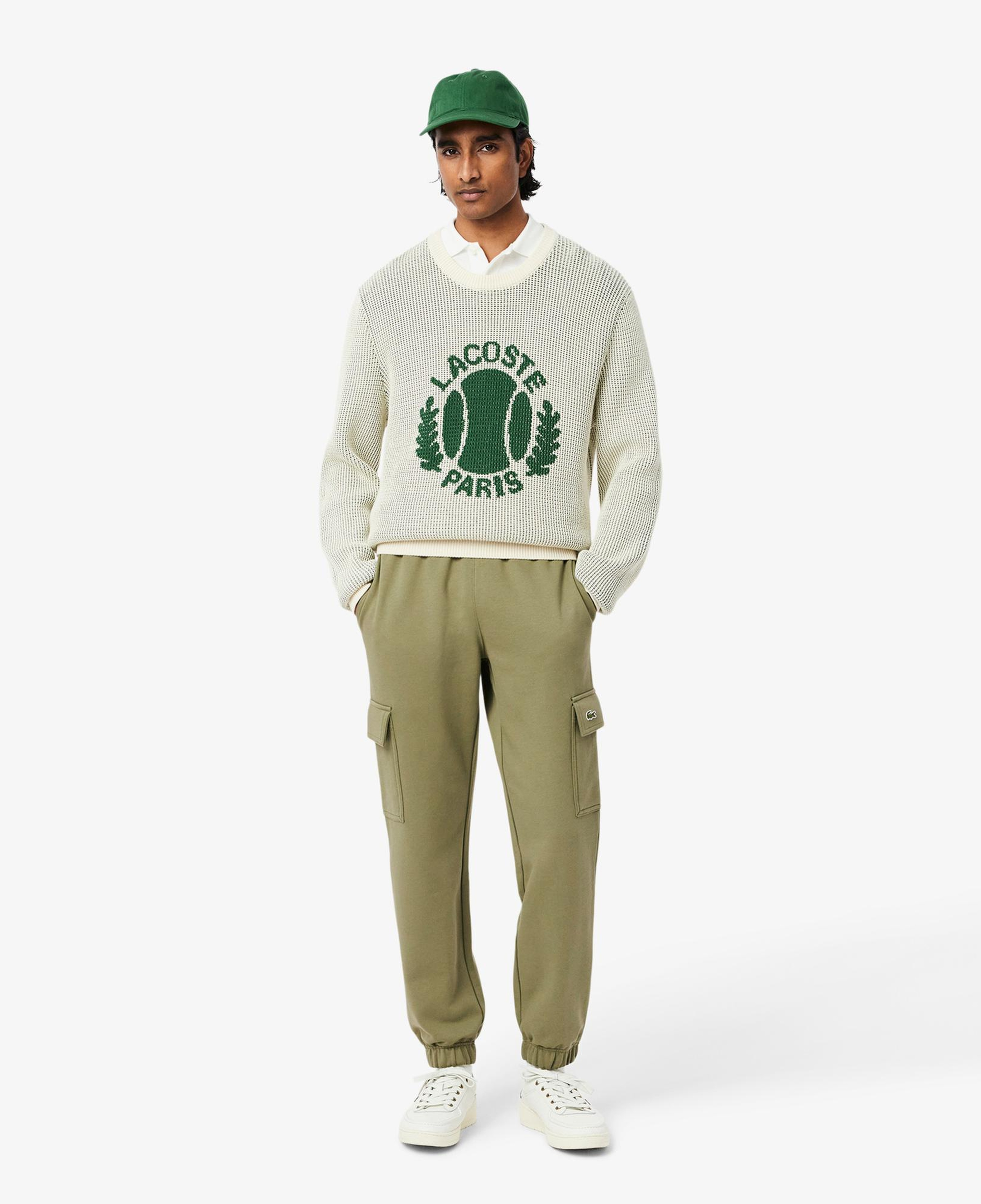 Lacoste Fleece Cargo Erkek Yeşil Eşofman Altı