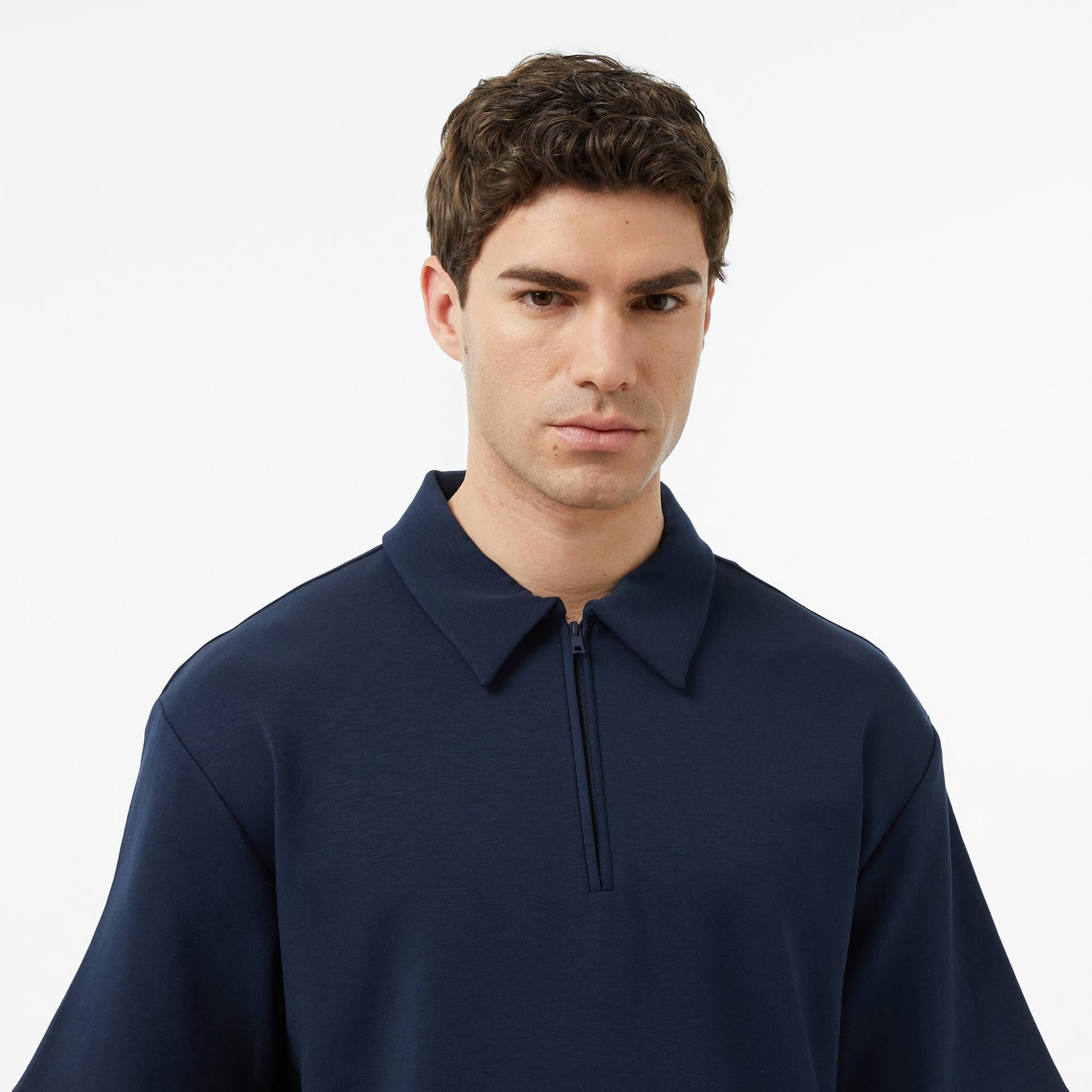 Nautica Erkek Lacivert Regular Fit Polo Yaka T-Shirt