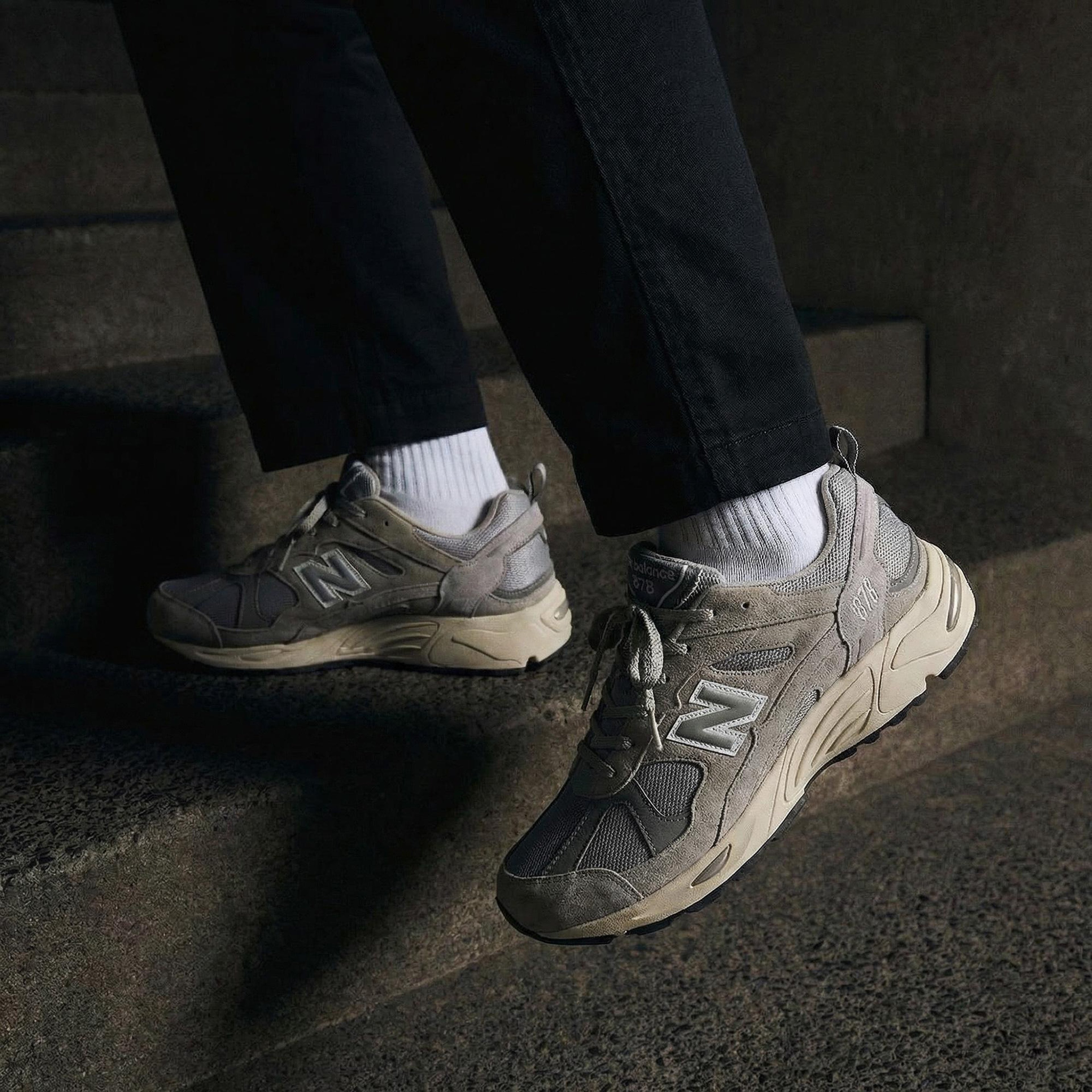New Balance 878 Unisex Gri Spor Ayakkabı