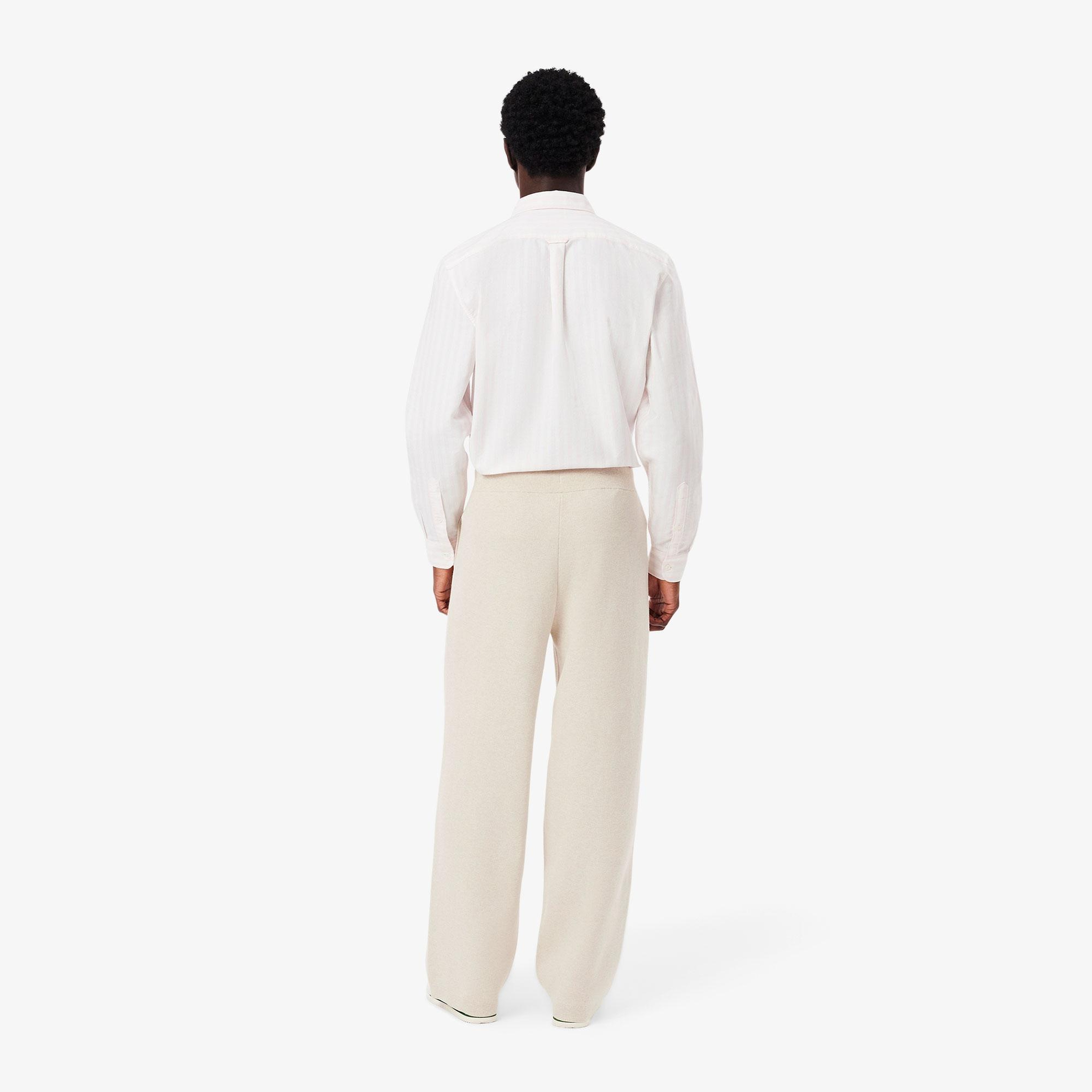 Erkek Loose Fit Bej Eşofman Altı