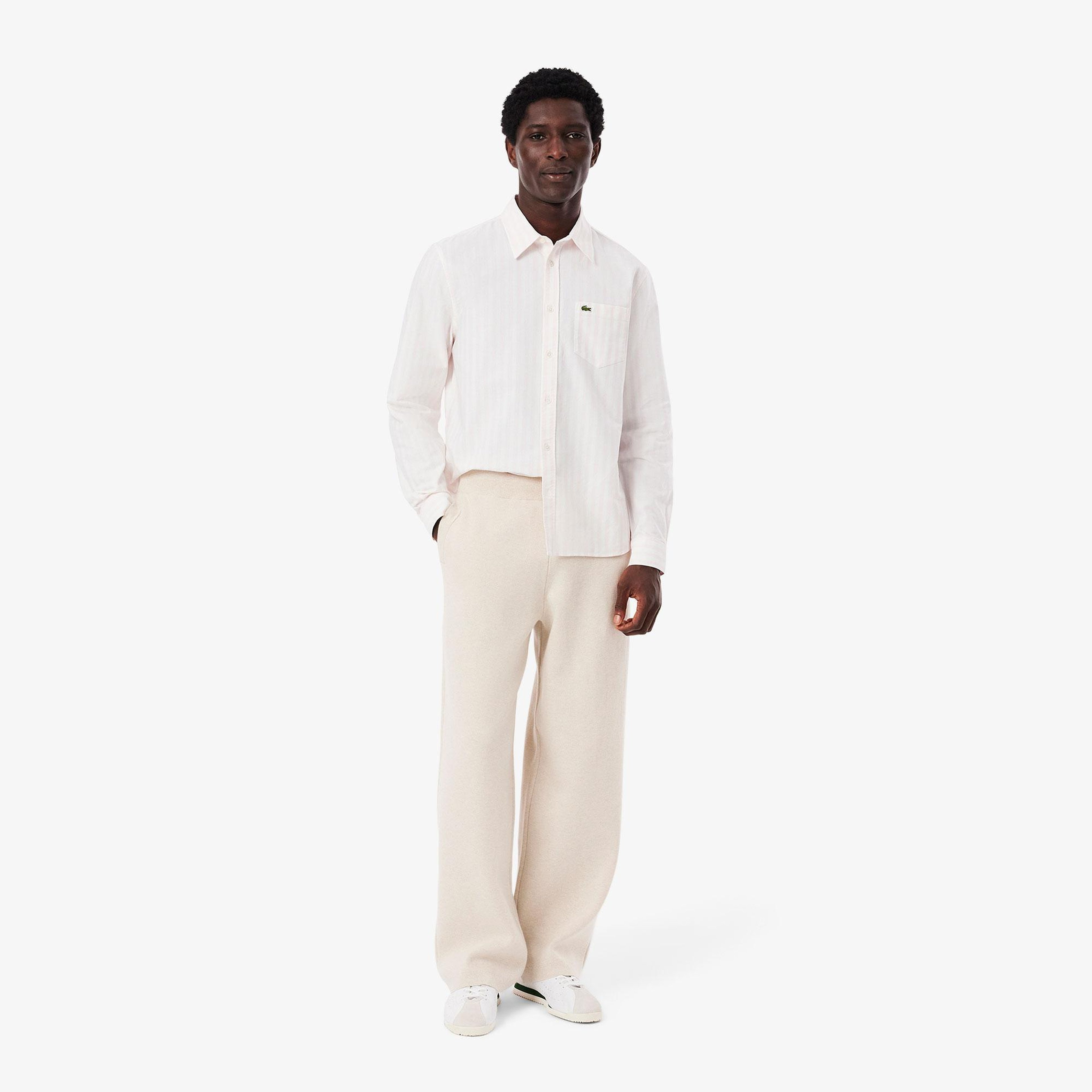 Erkek Loose Fit Bej Eşofman Altı