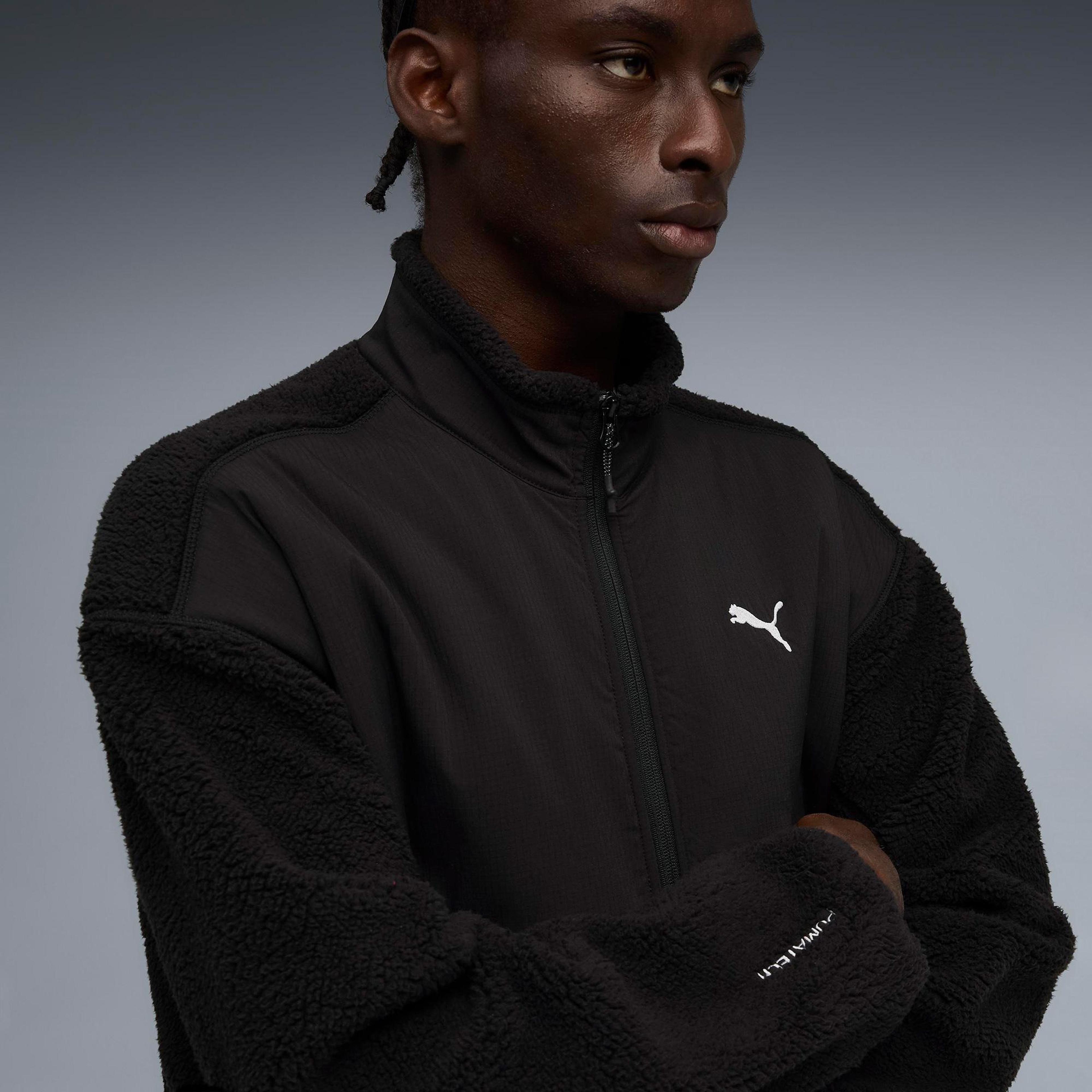 Puma tech Soft Tech Erkek Siyah Ceket