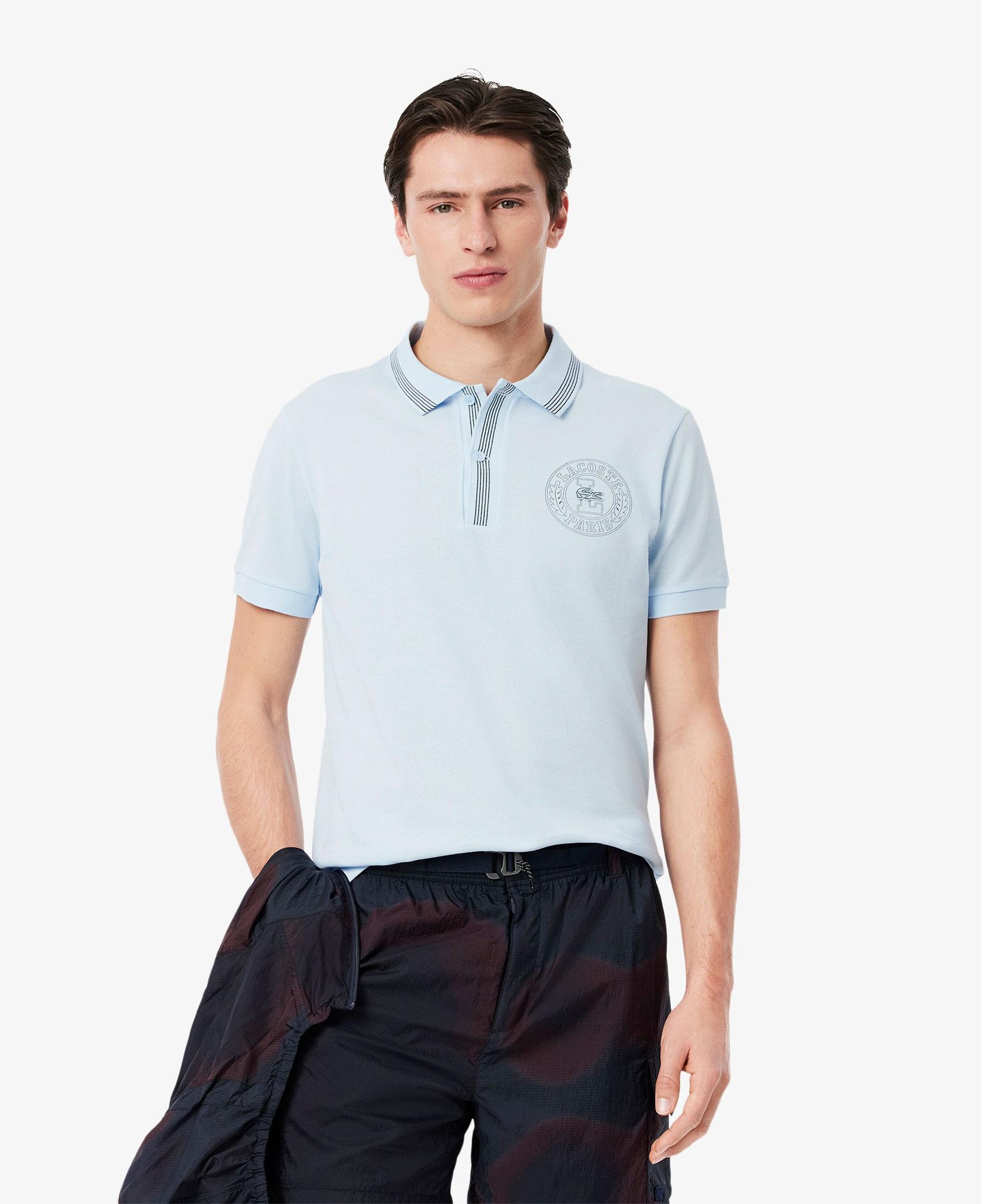 L.12.12 Erkek Regular Fit Mavi Polo