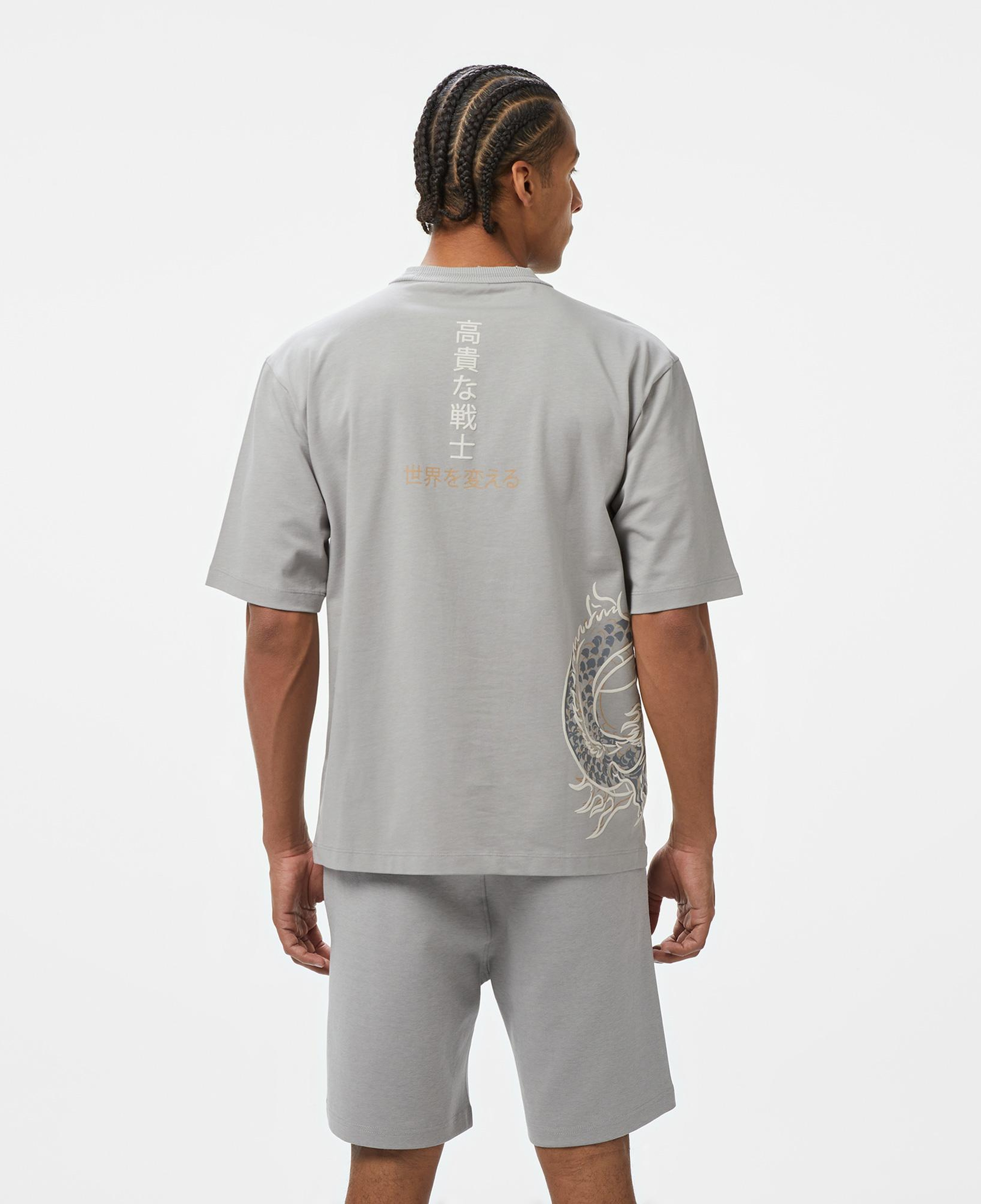 UNITED4 Classic Erkek Gri T-Shirt