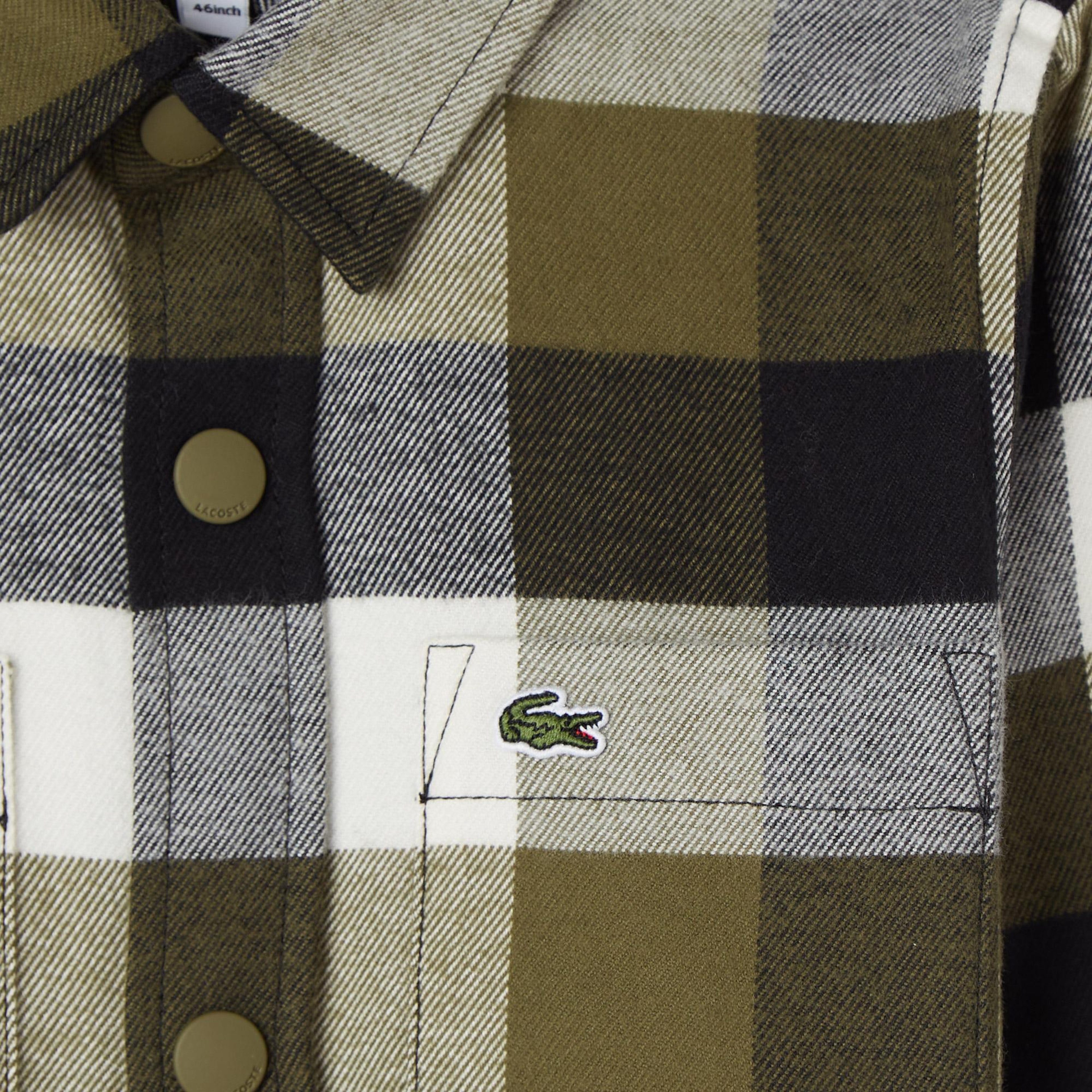 Lacoste Çocuk Haki Gömlek