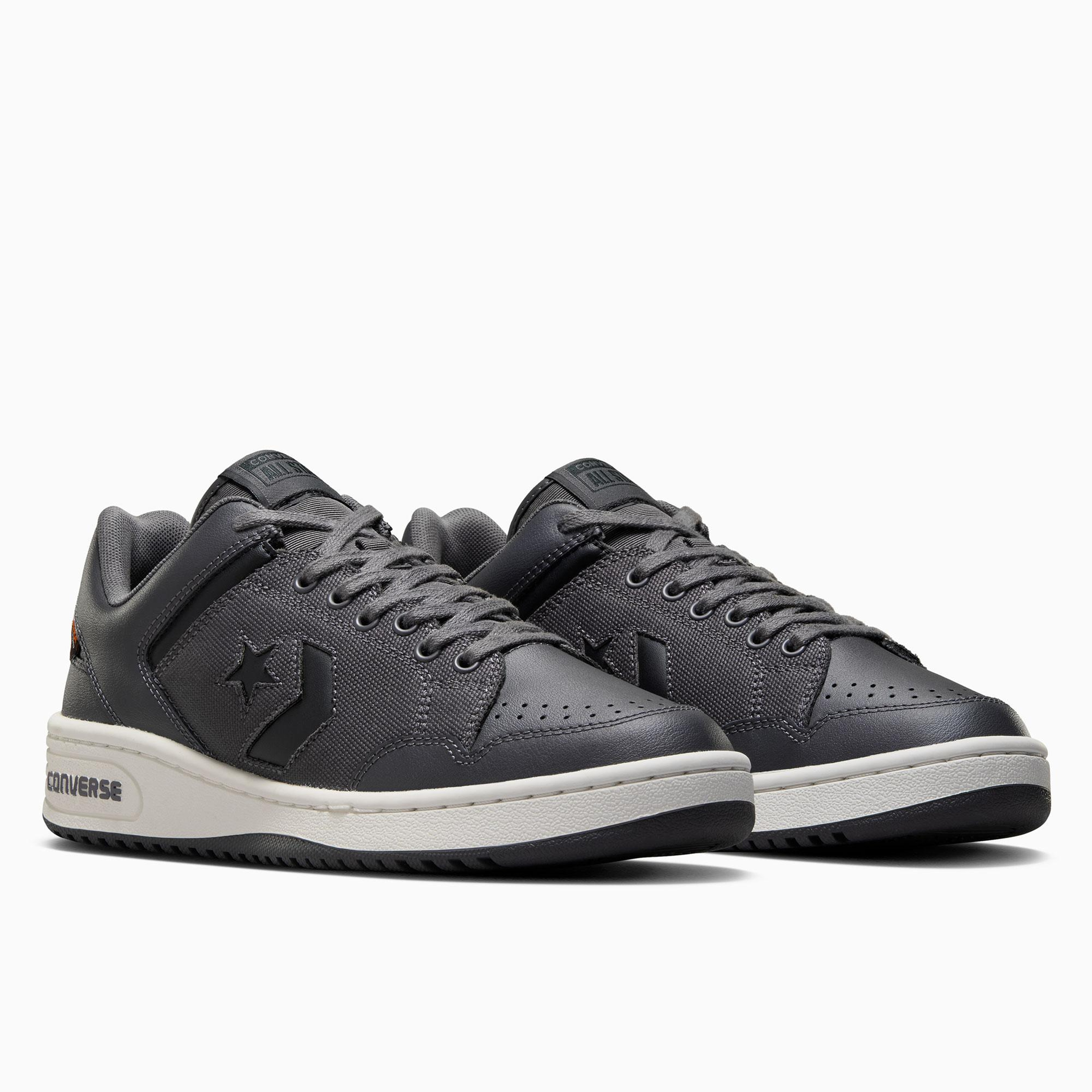 Converse Weapon Unisex Gri Deri Sneaker