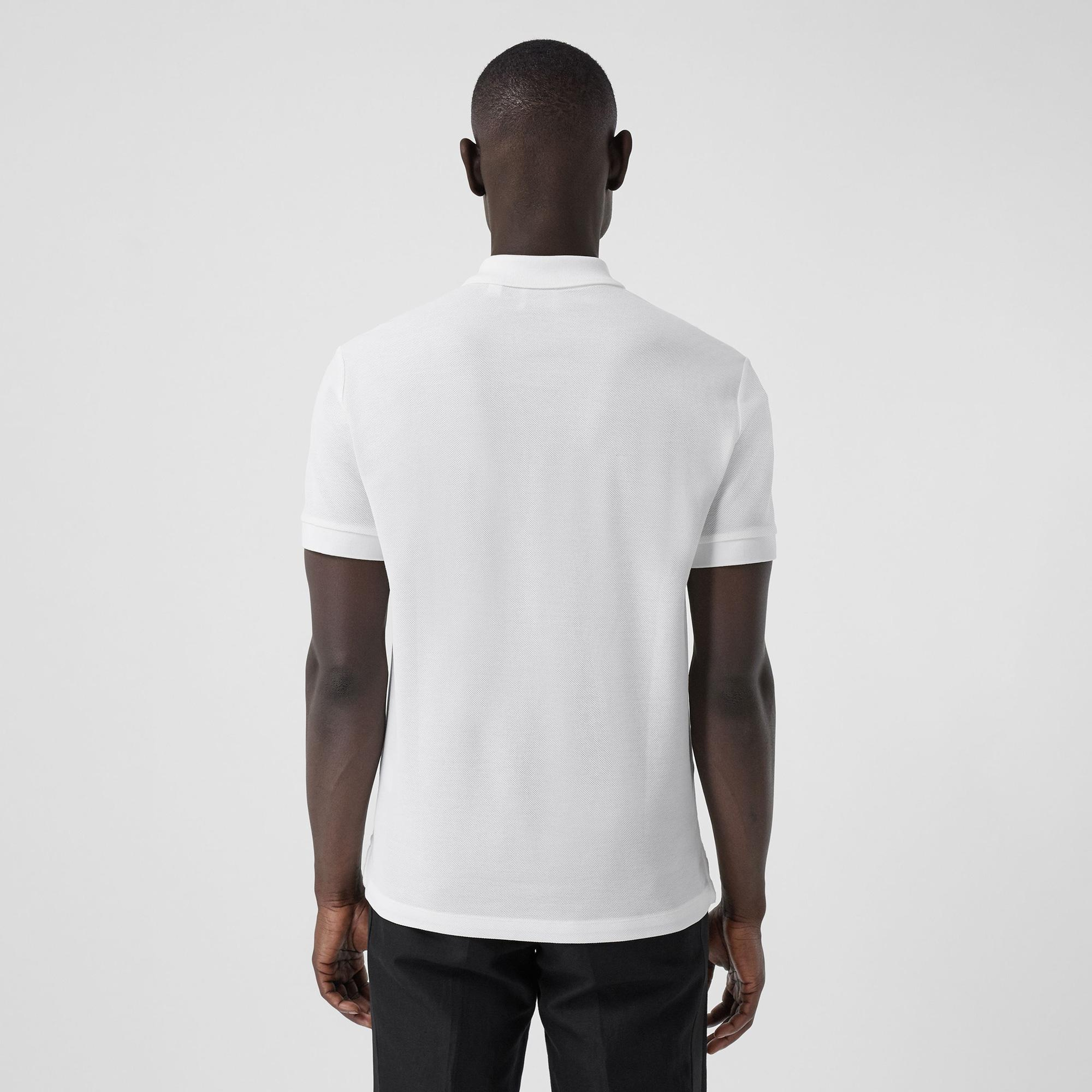 Burberry Eddie Monogram Motif Cotton Piqu