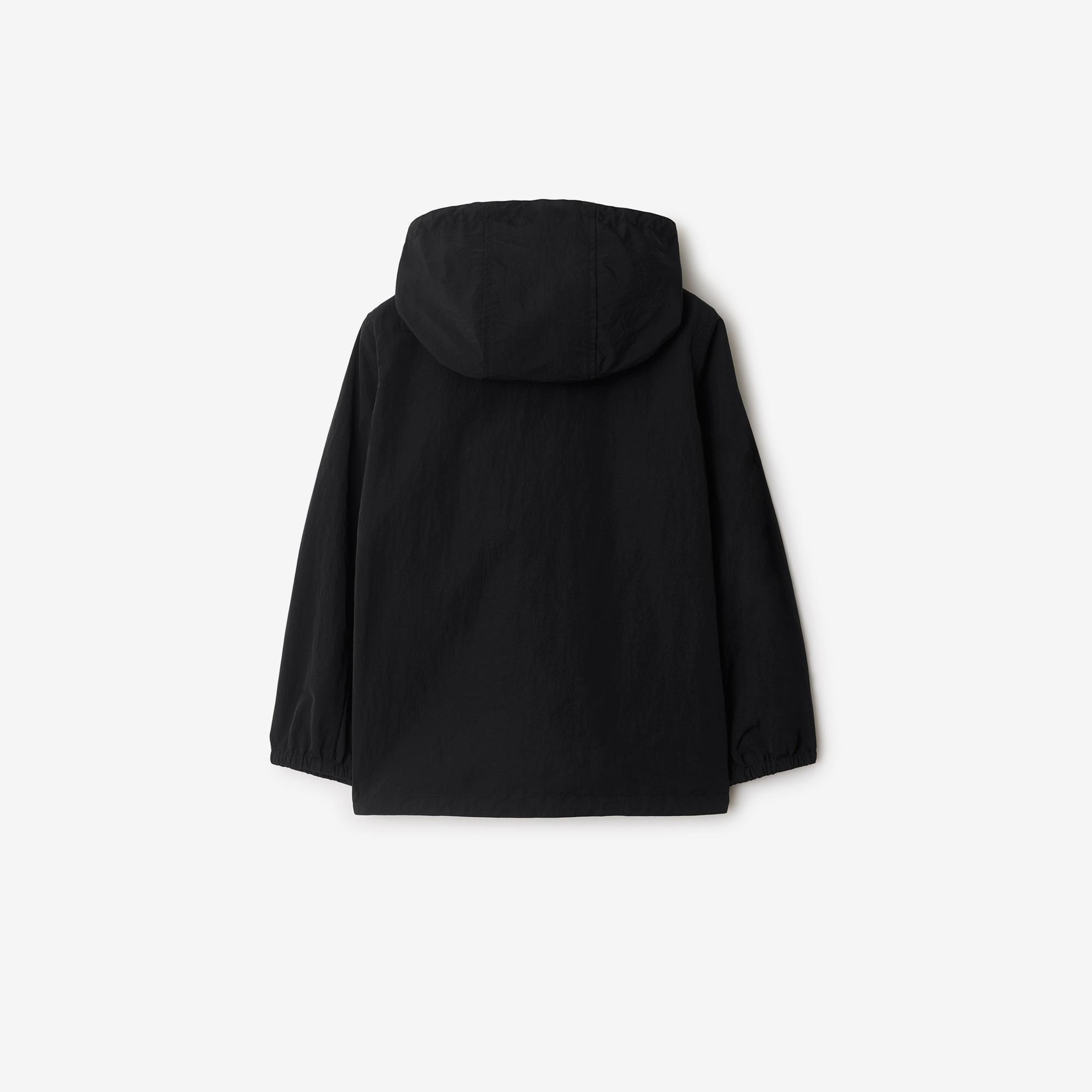 Burberry Çocuk Siyah Mont