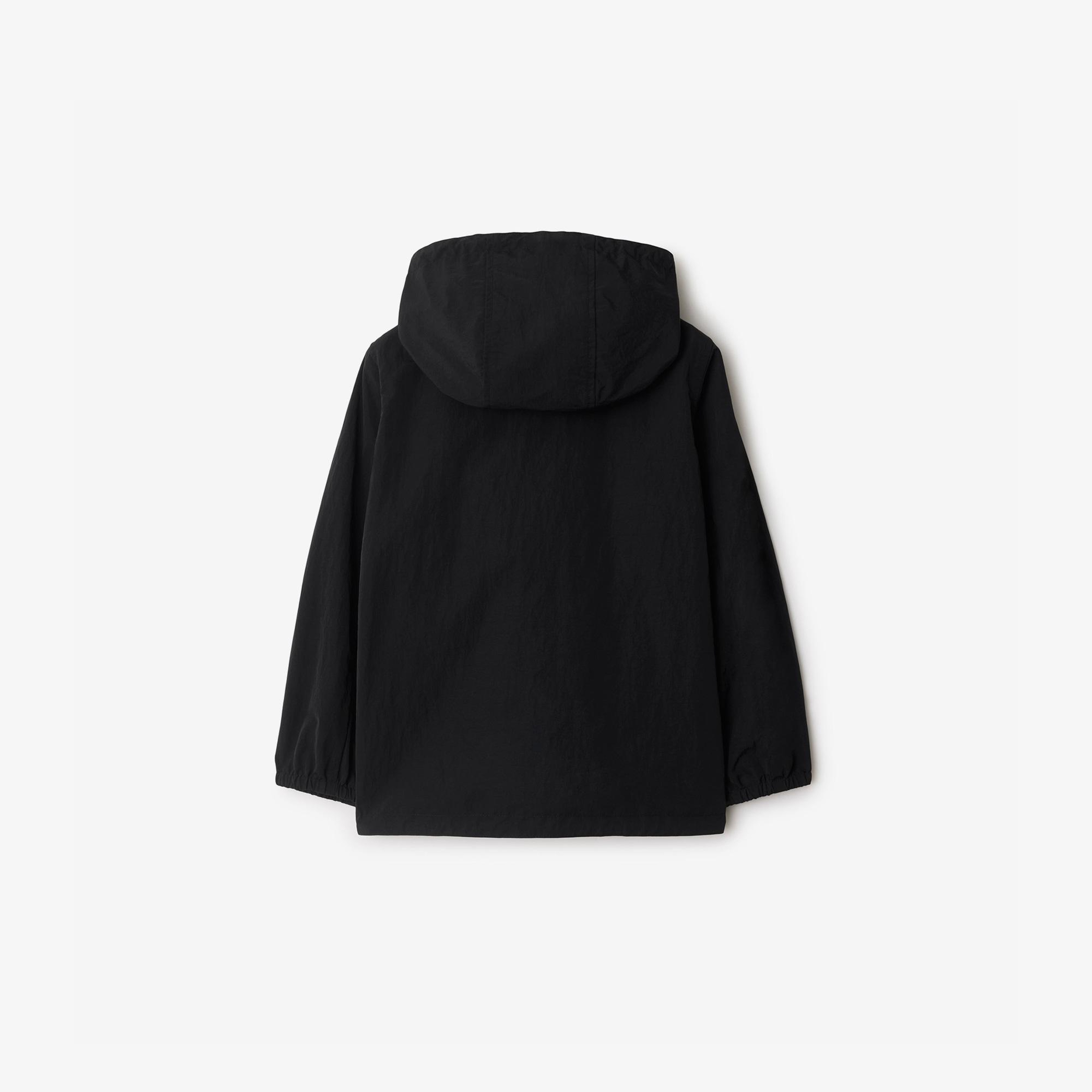 Burberry Çocuk Siyah Mont