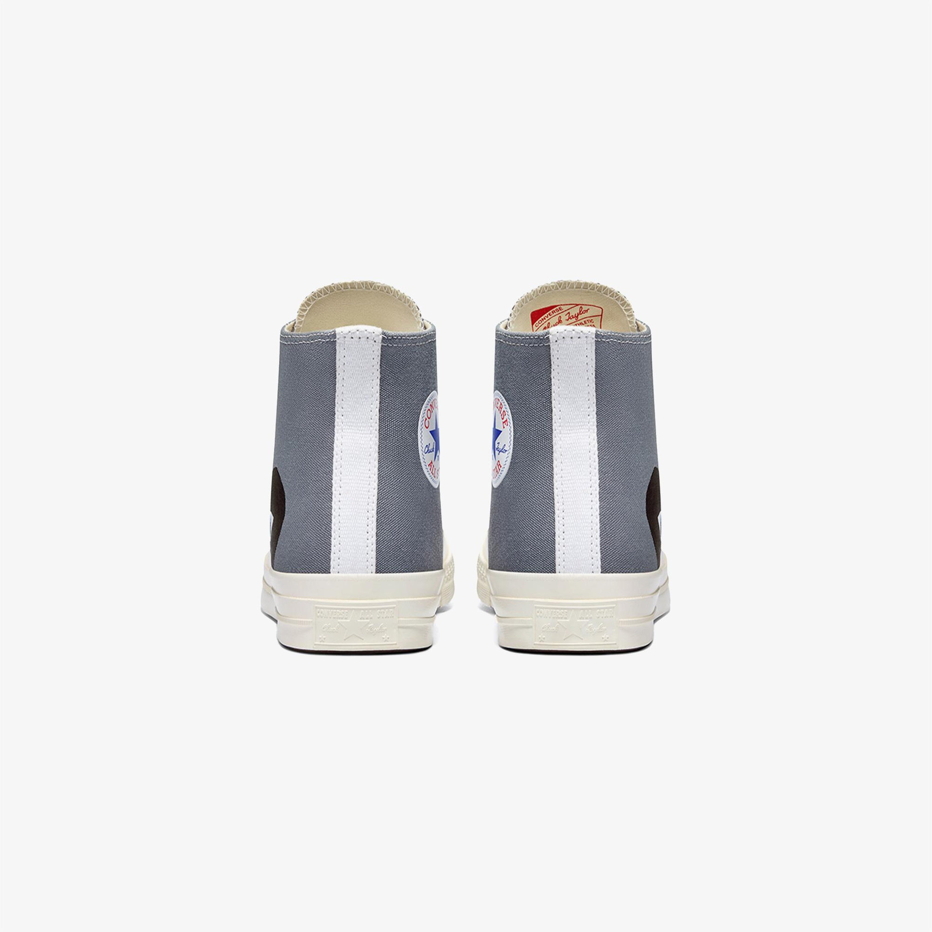 Converse X Comme Des Garçons Play Chuck 70 Unisex Gri Sneaker
