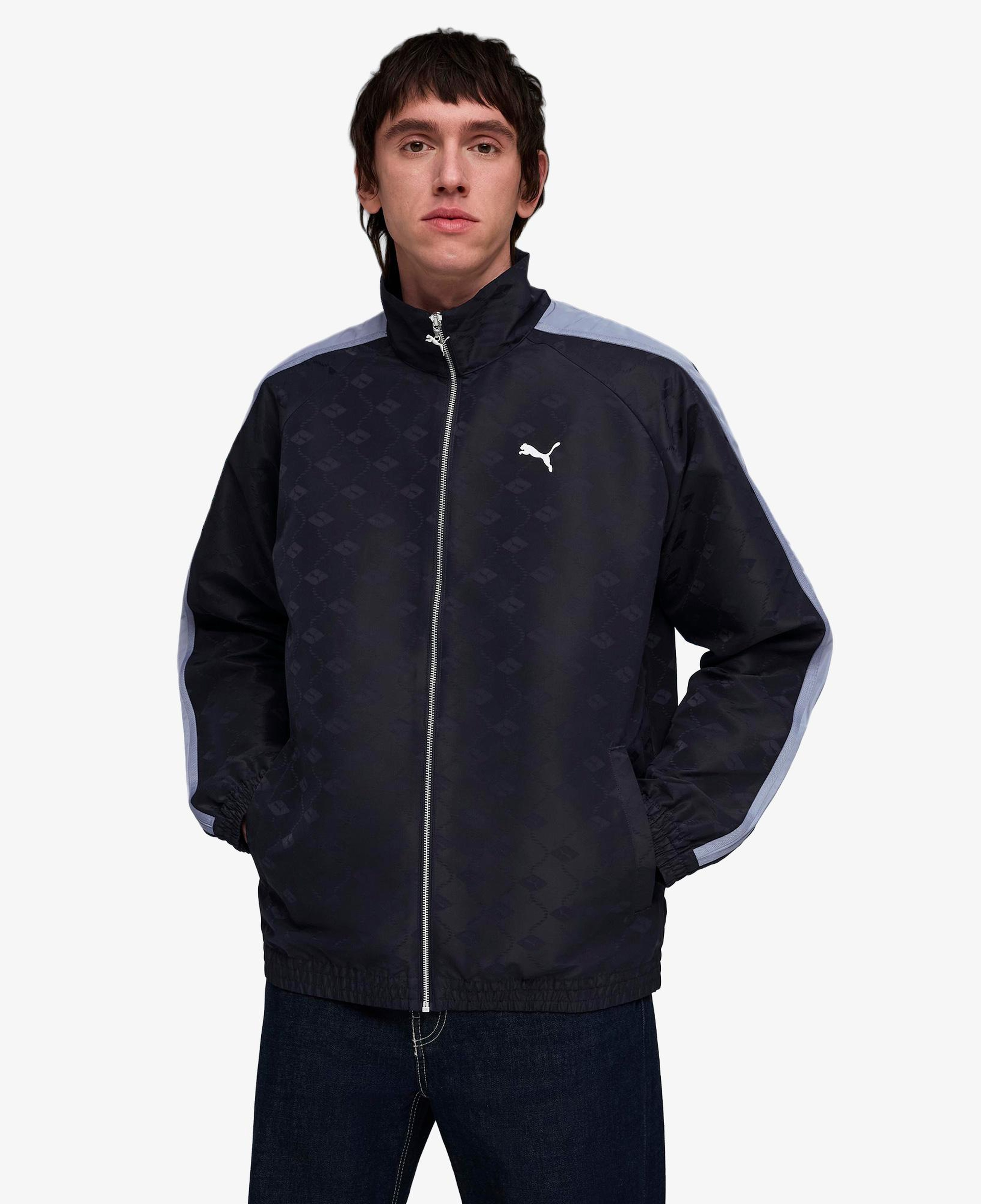Puma T7 Track Woven Erkek Lacivert Eşofman Üstü