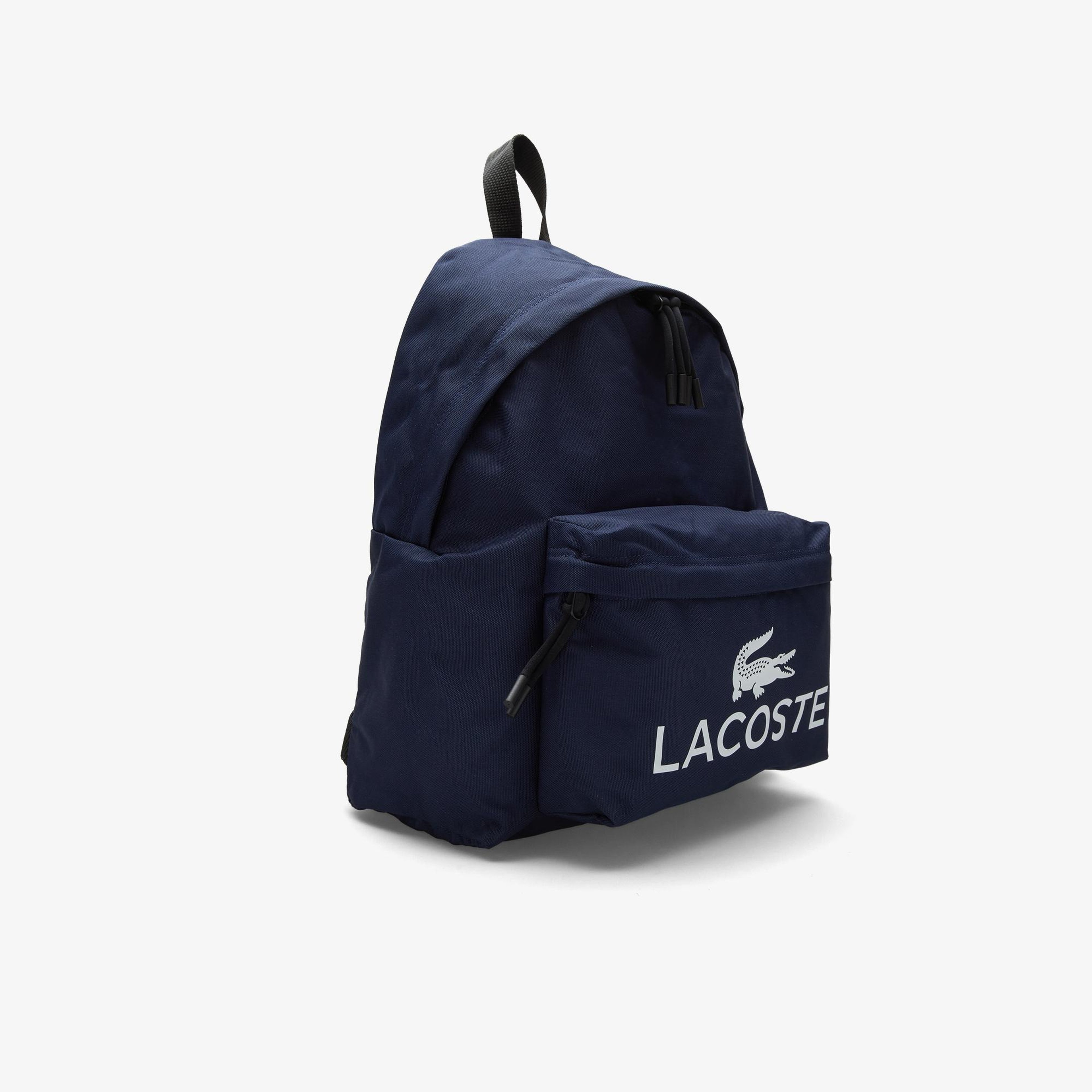 Lacoste Erkek Baskılı Lacivert Sırt Çantası