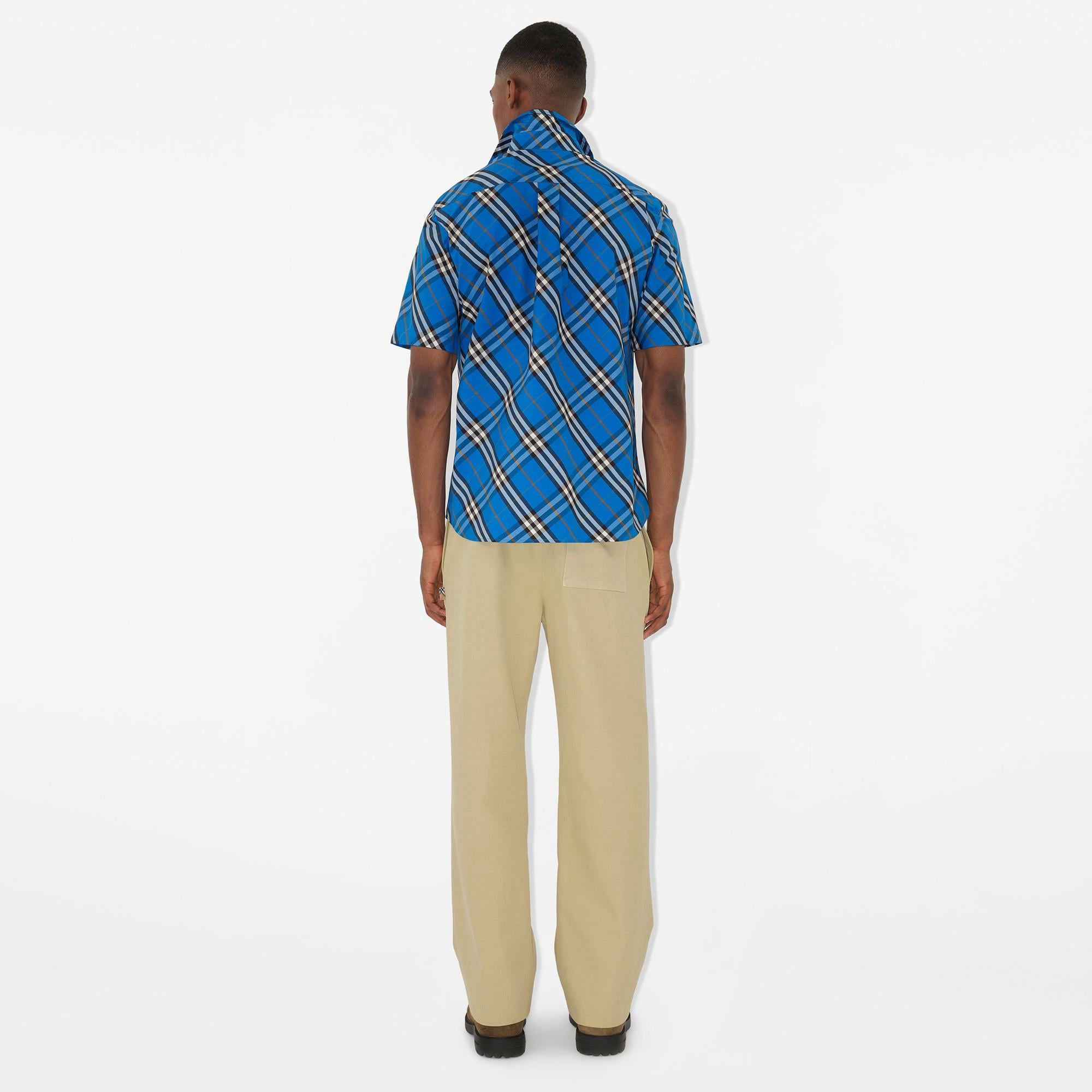 Burberry Erkek Mor Gömlek