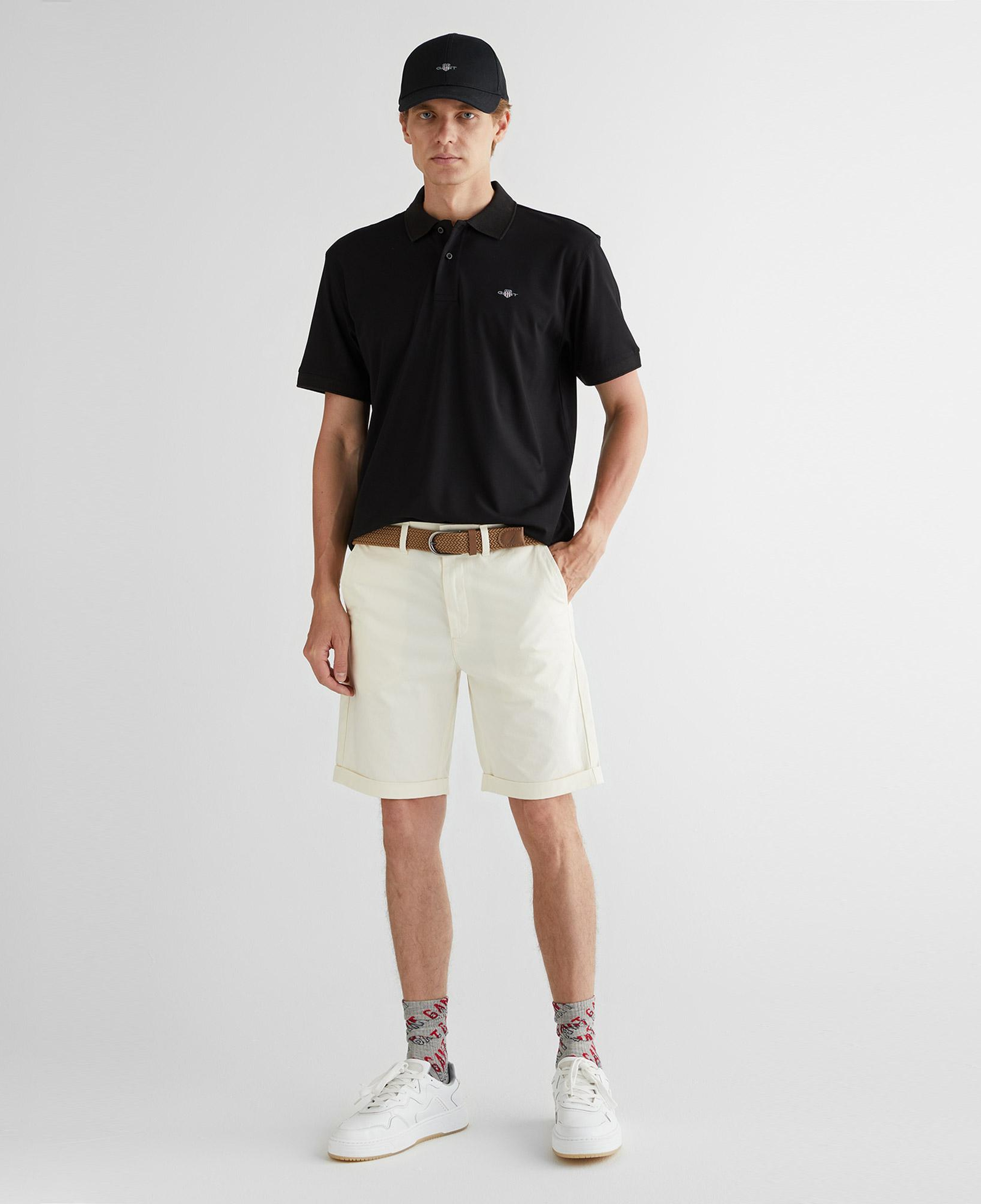 GANT Erkek Krem Slim Fit Şort