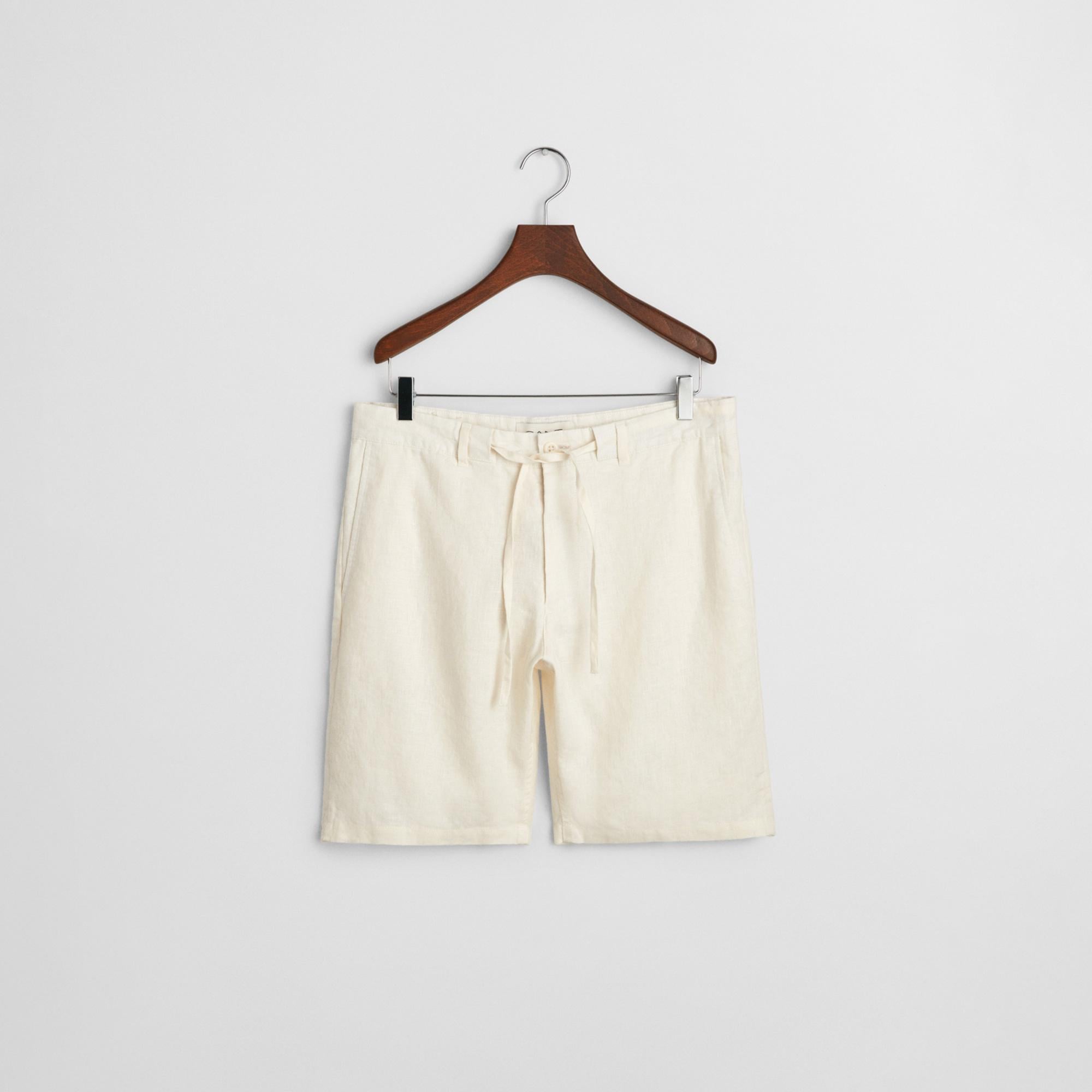 GANT Erkek Krem Relaxed Fit Şort
