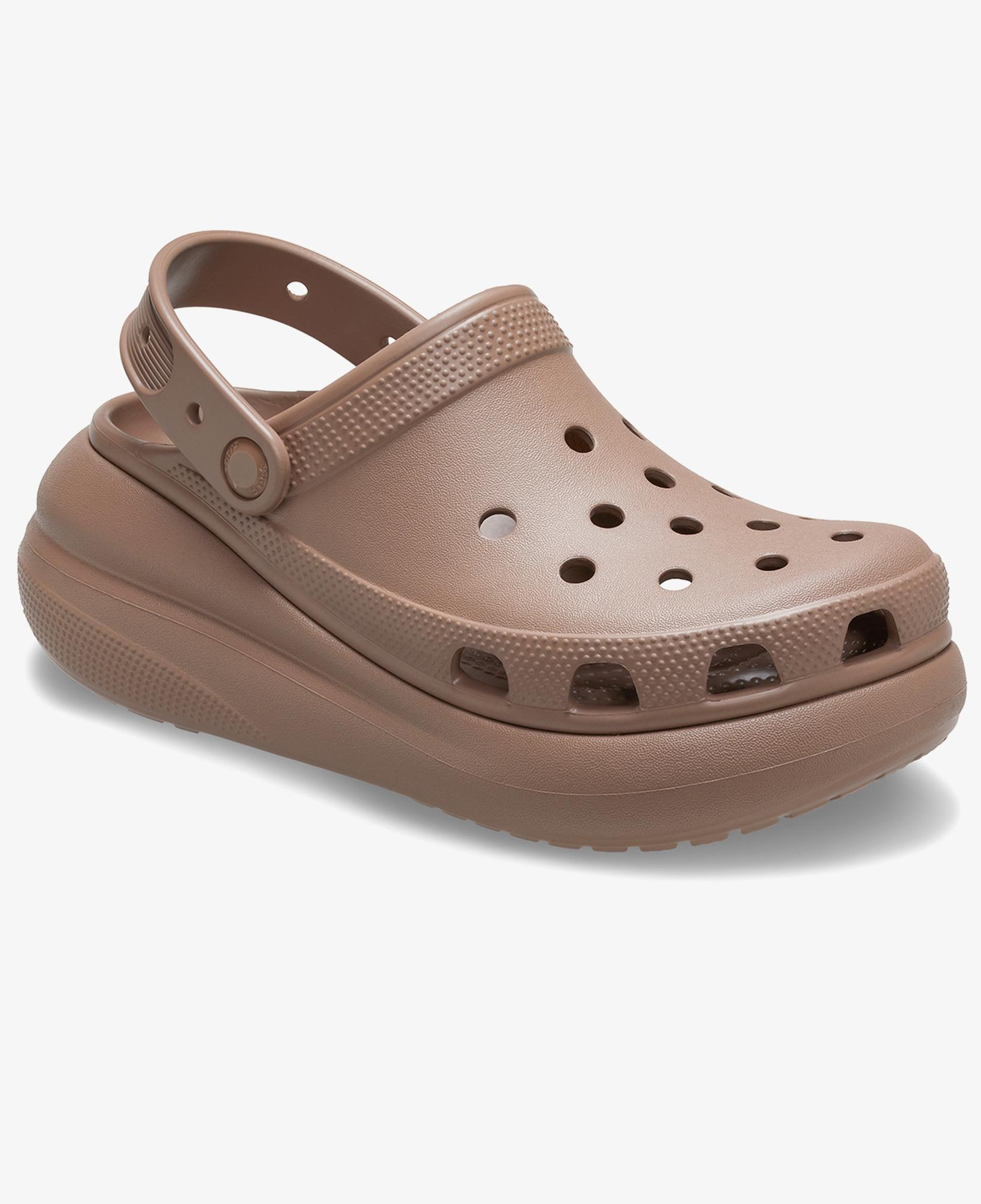 Crocs Classic Crush Clog Kadın Kahverengi Terlik