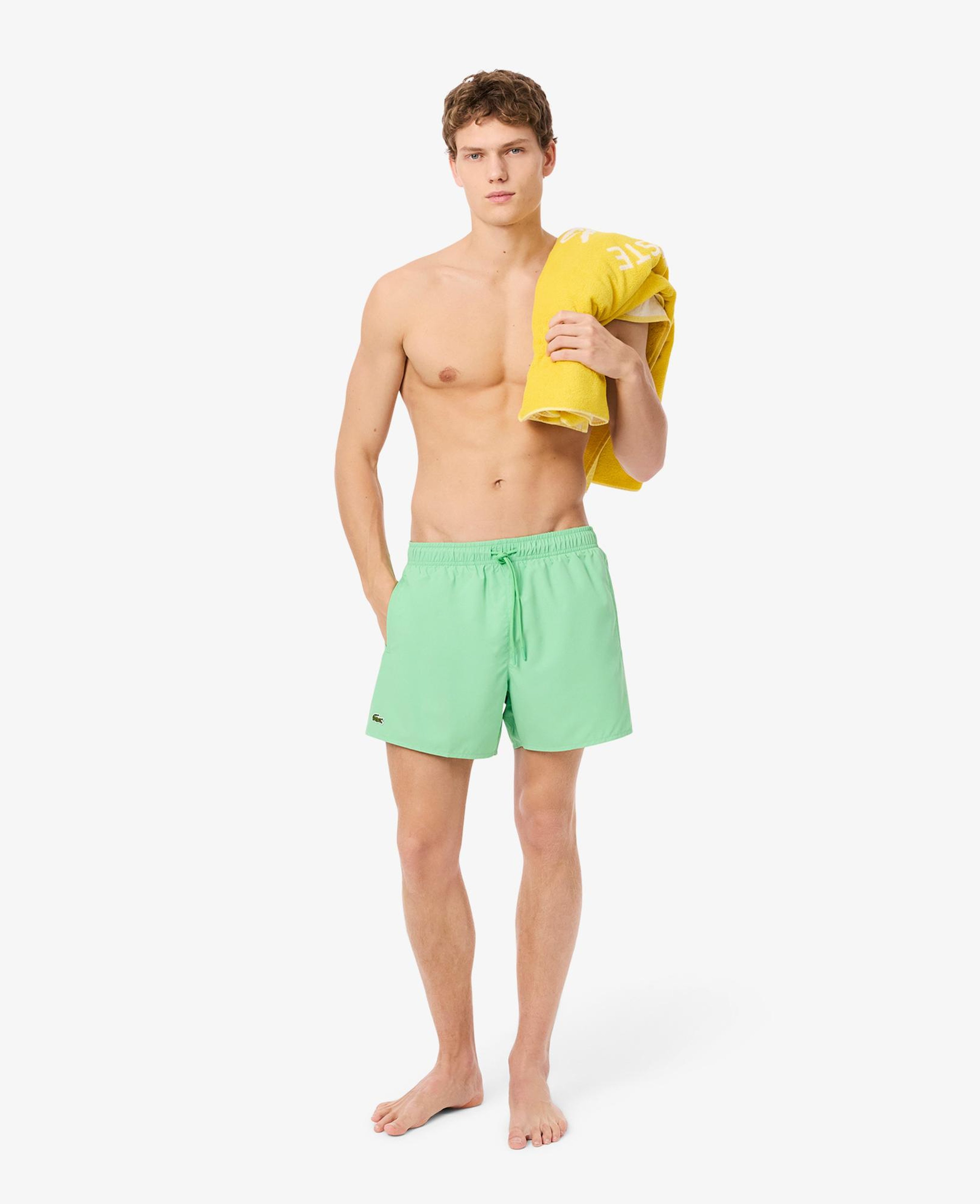Lacoste Erkek Yeşil Deniz Şortu