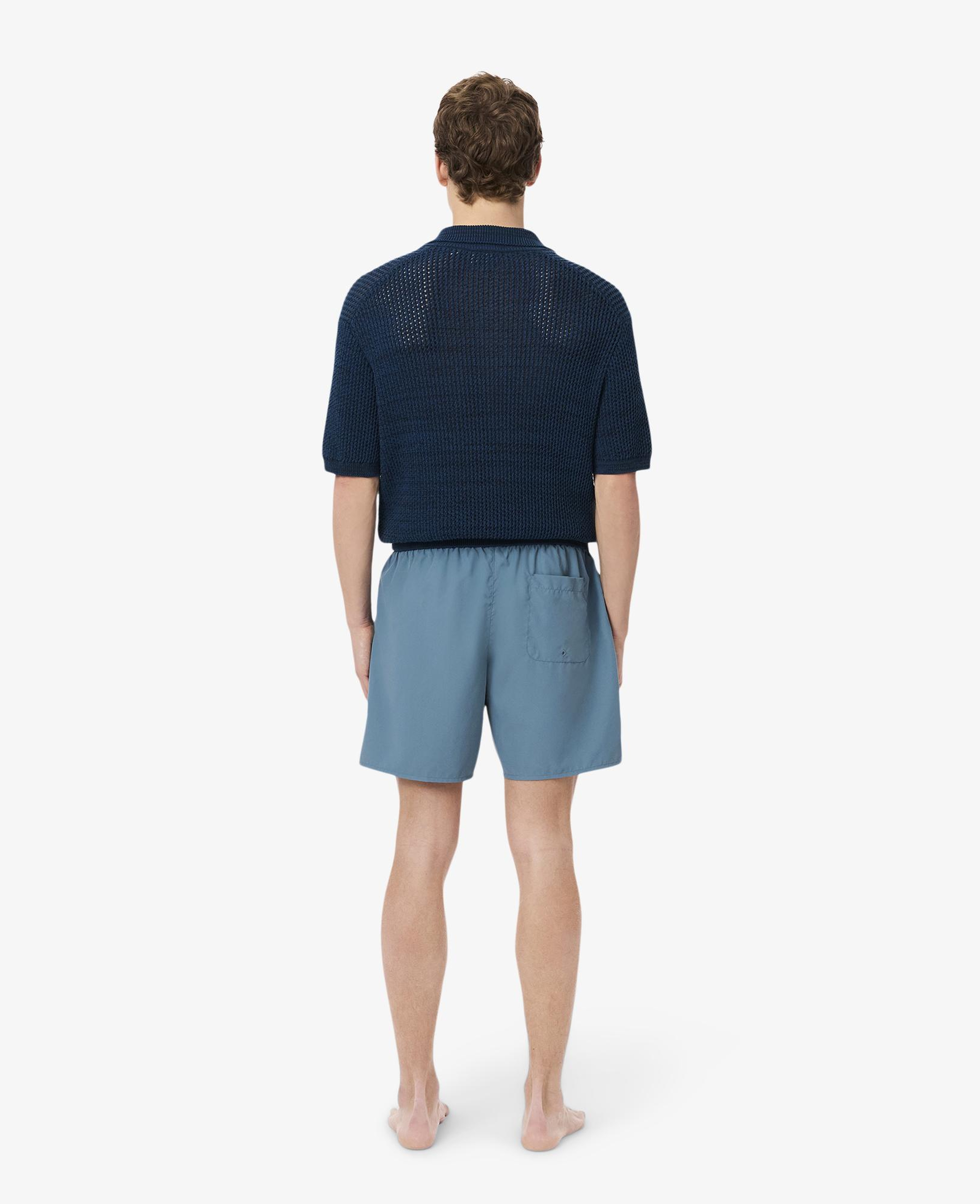 Lacoste Monochrome Erkek Mavi Deniz Şortu