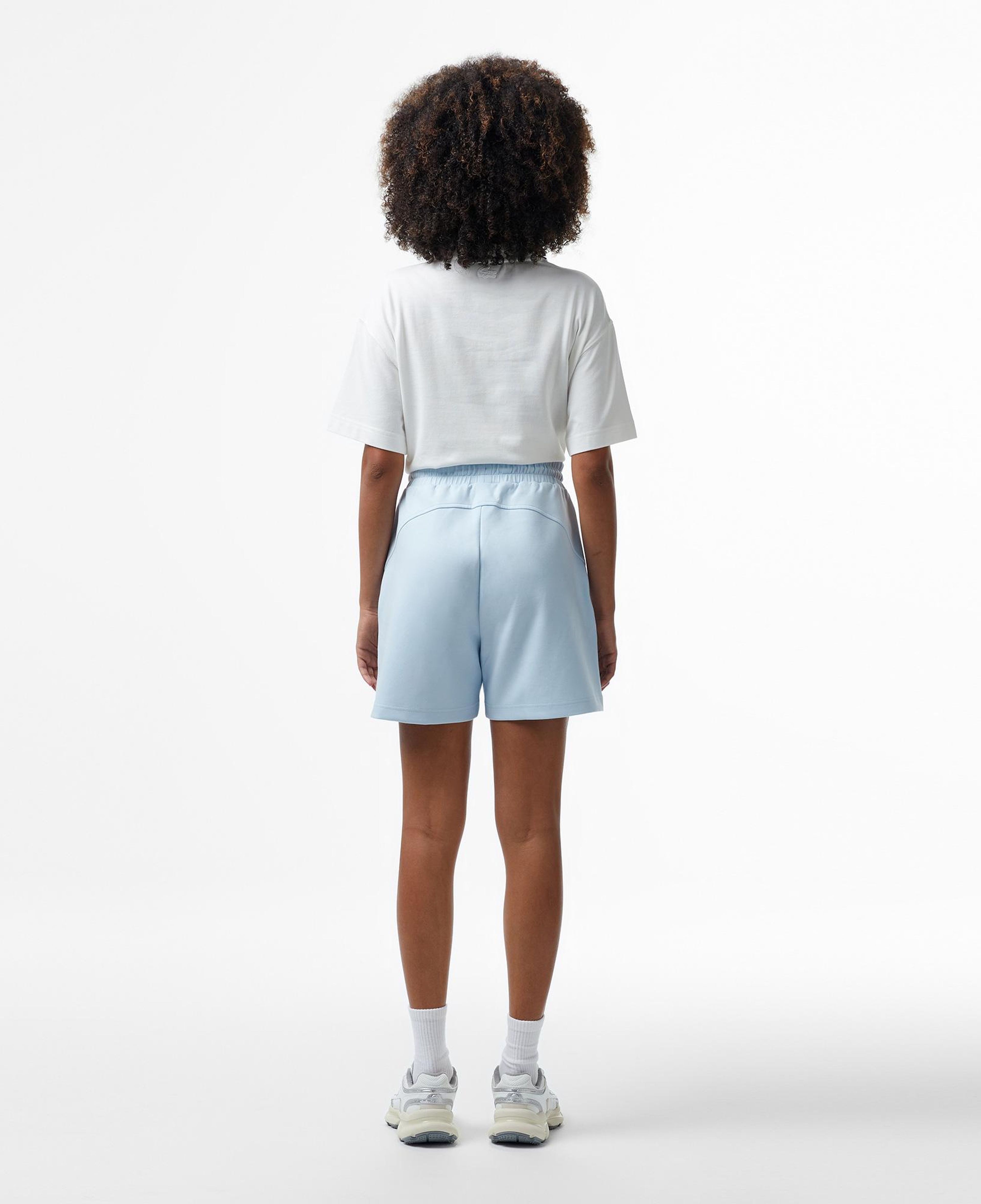 Lacoste House of SuperStep x Lacoste Kadın Mavi Şort