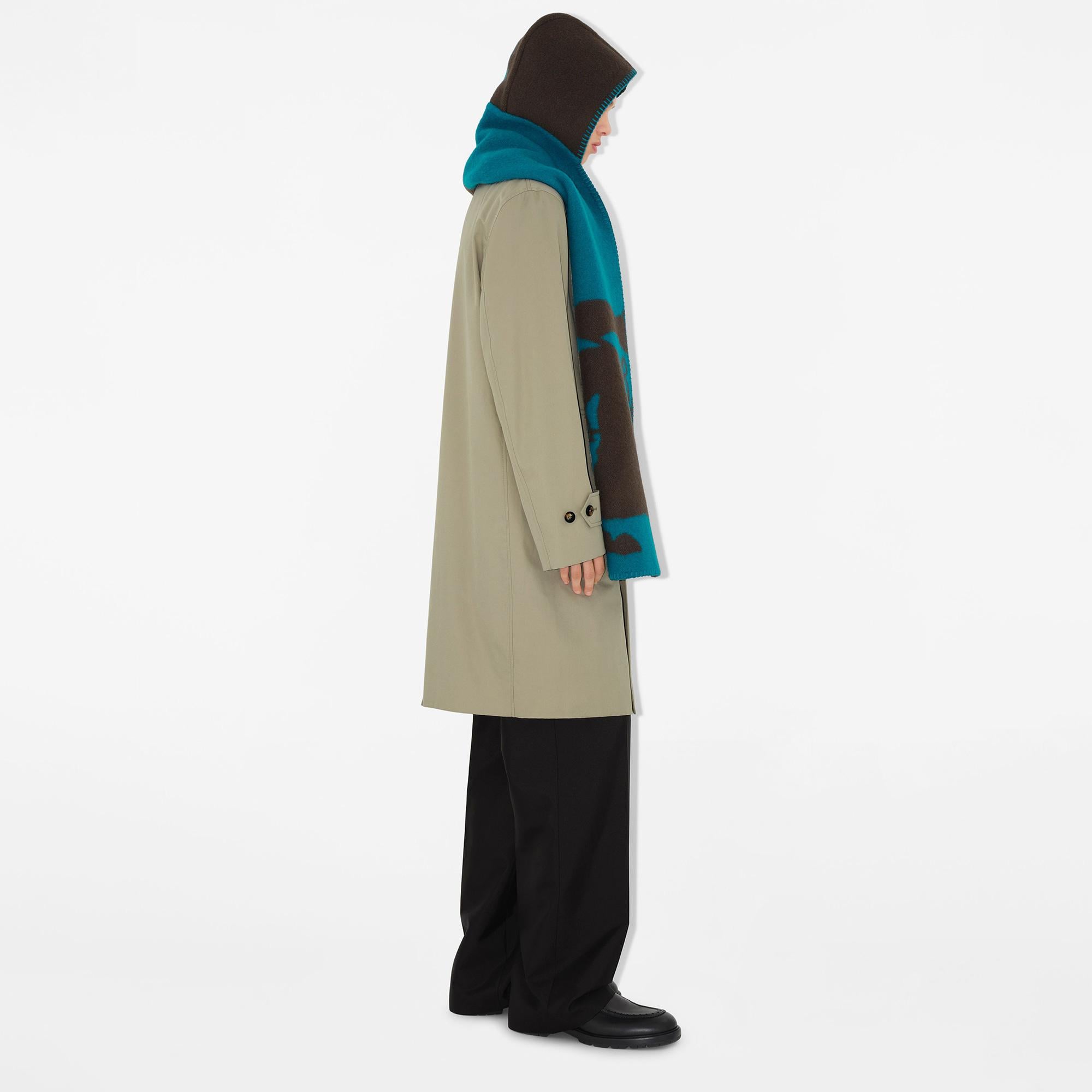 Burberry Kadın Mavi Yün Atkı