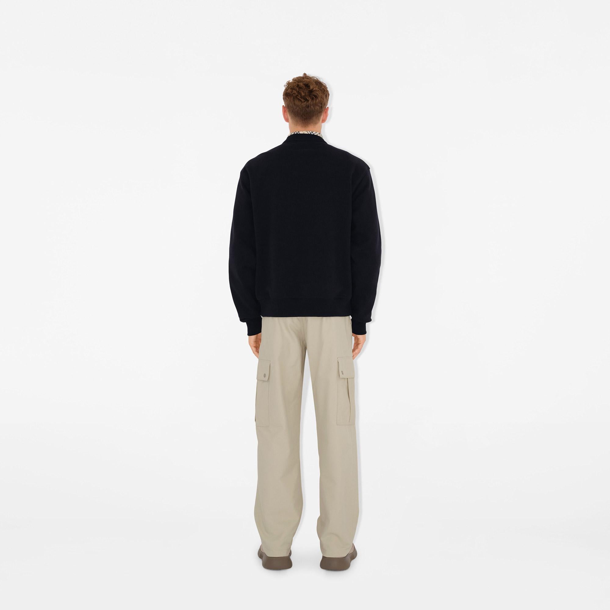 Burberry Erkek Siyah Sweatshirt