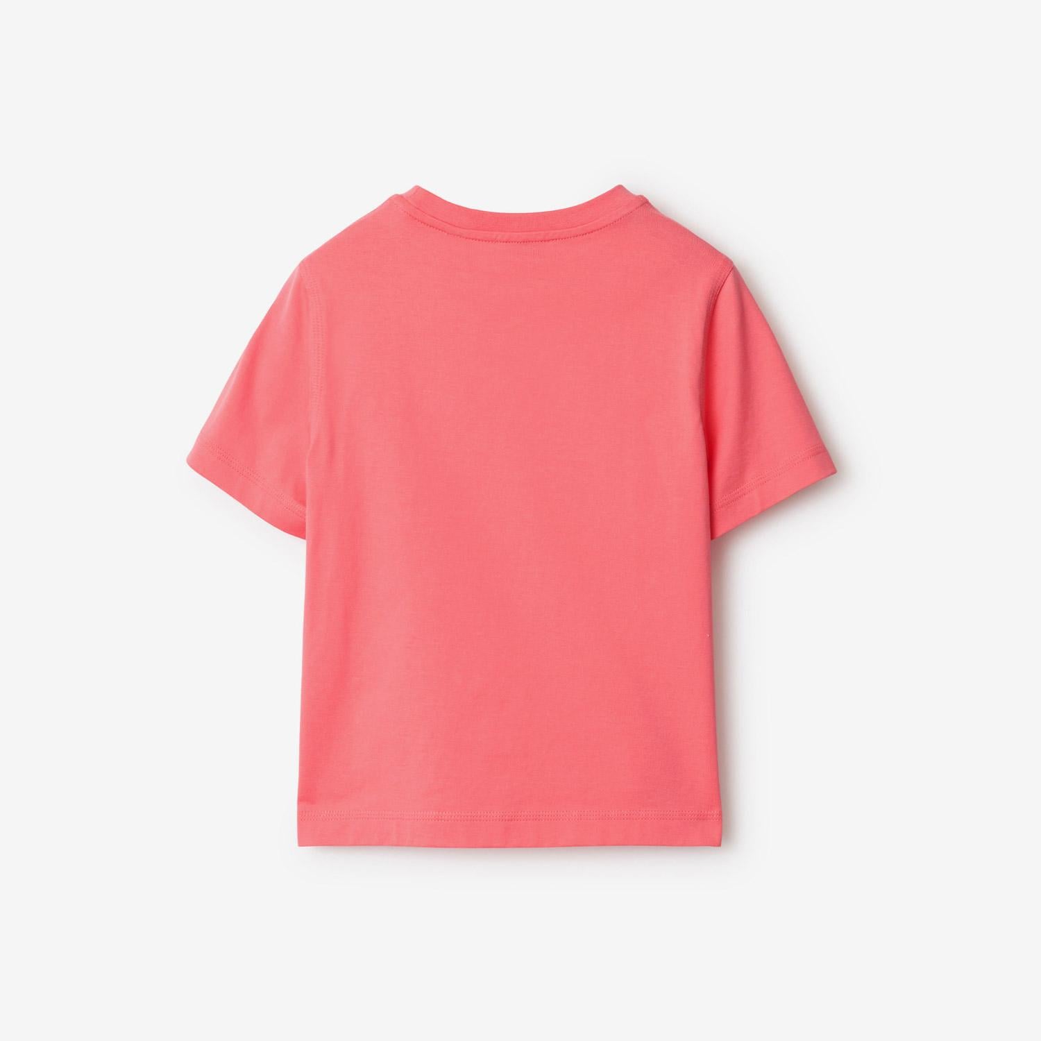 Burberry Çocuk Pembe T-Shirt