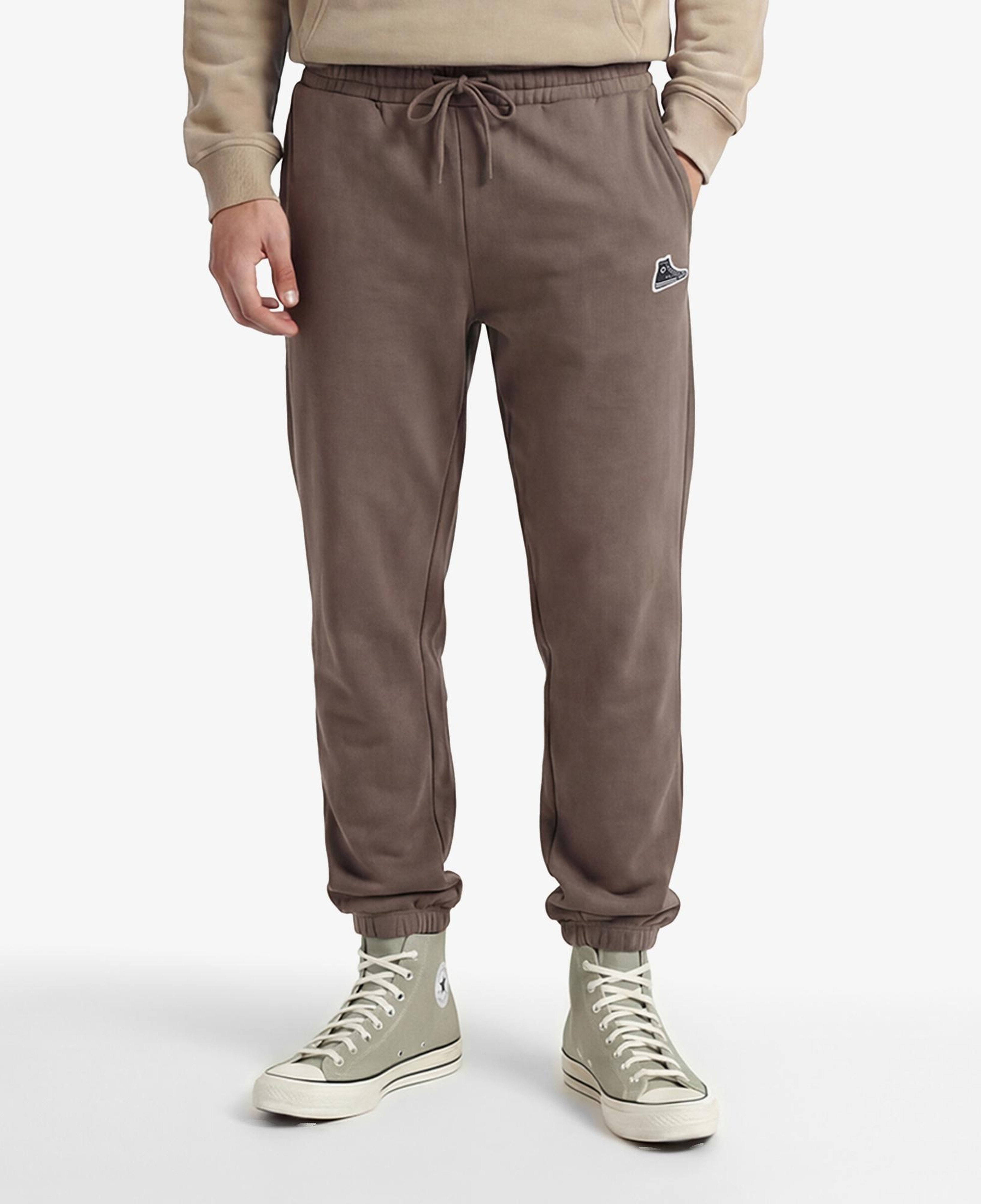Converse Sneaker Patch Erkek Gri Eşofman Altı