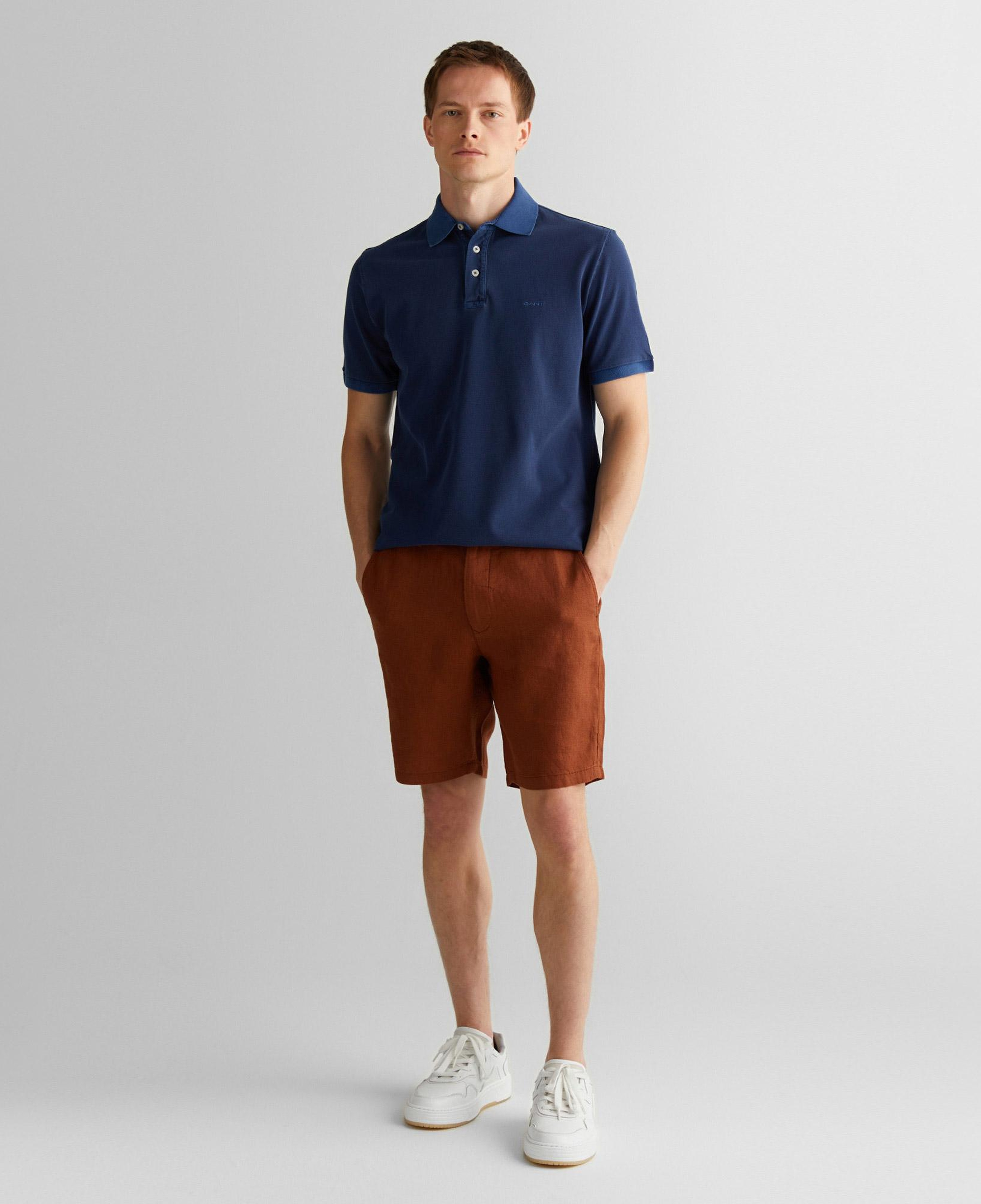 GANT Erkek Lacivert Regular Fit Polo
