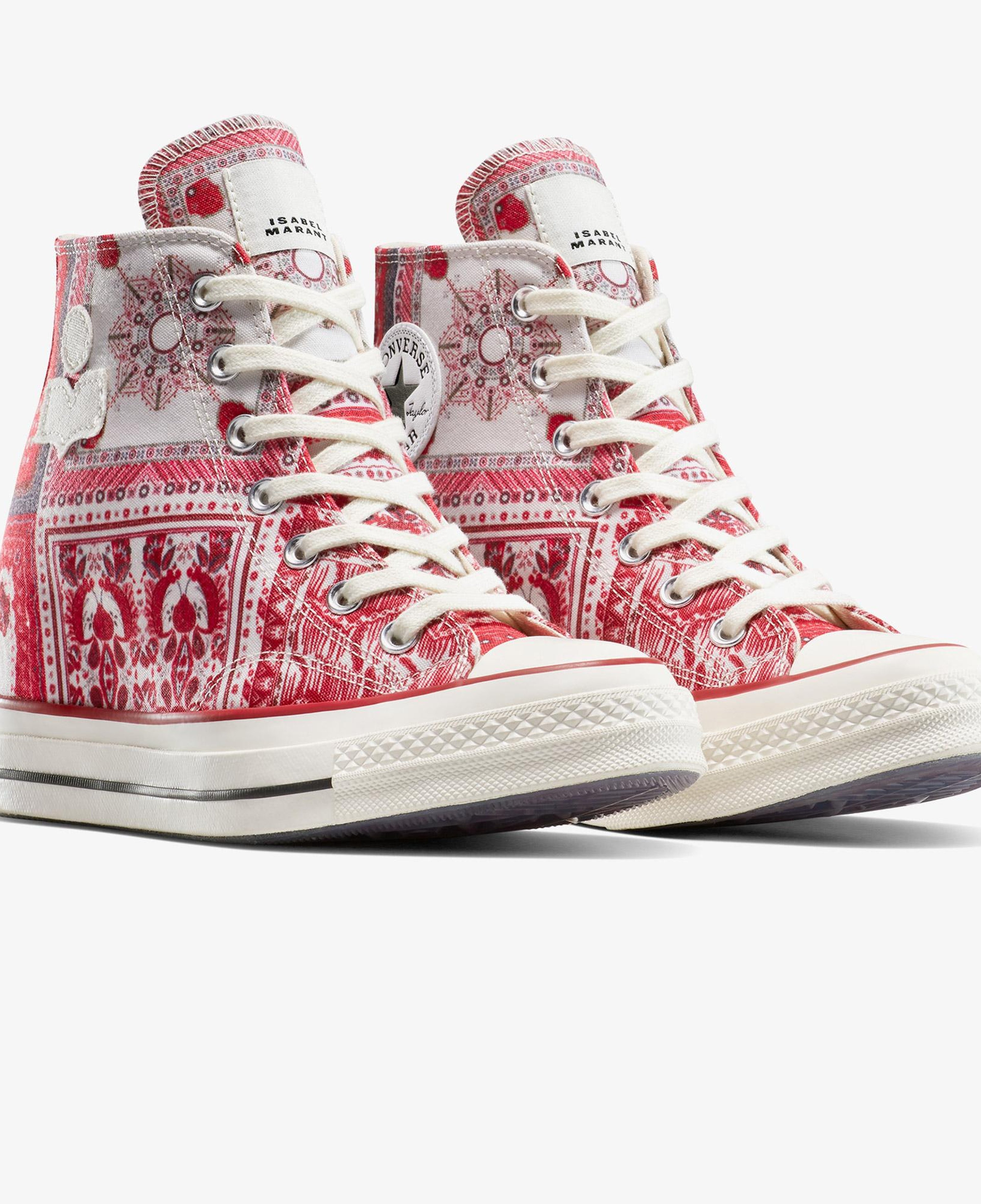 Converse x Isabel Marant Chuck 70 Wedge Kadın Krem Sneaker