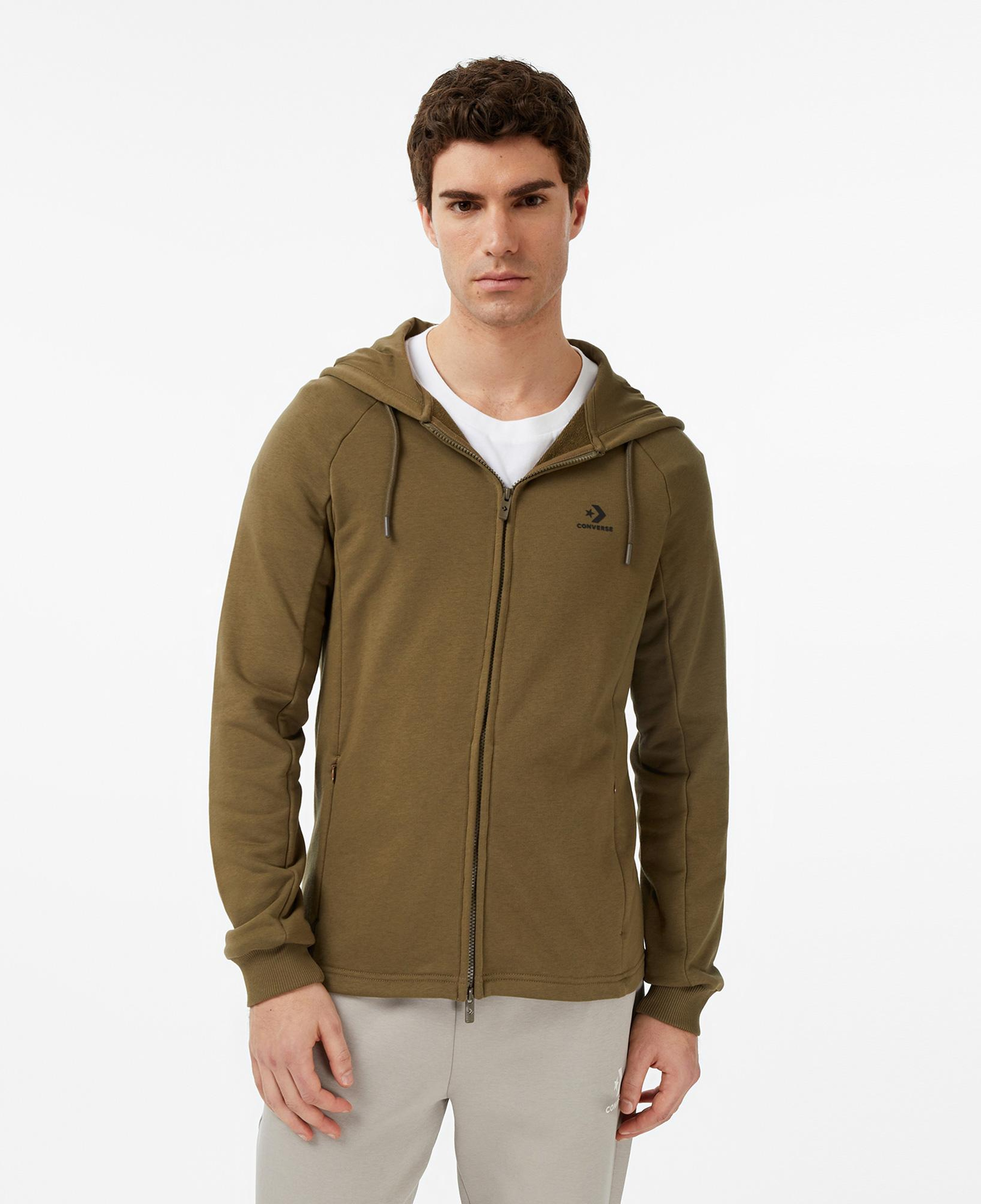 Converse Erkek Haki Sweatshirt