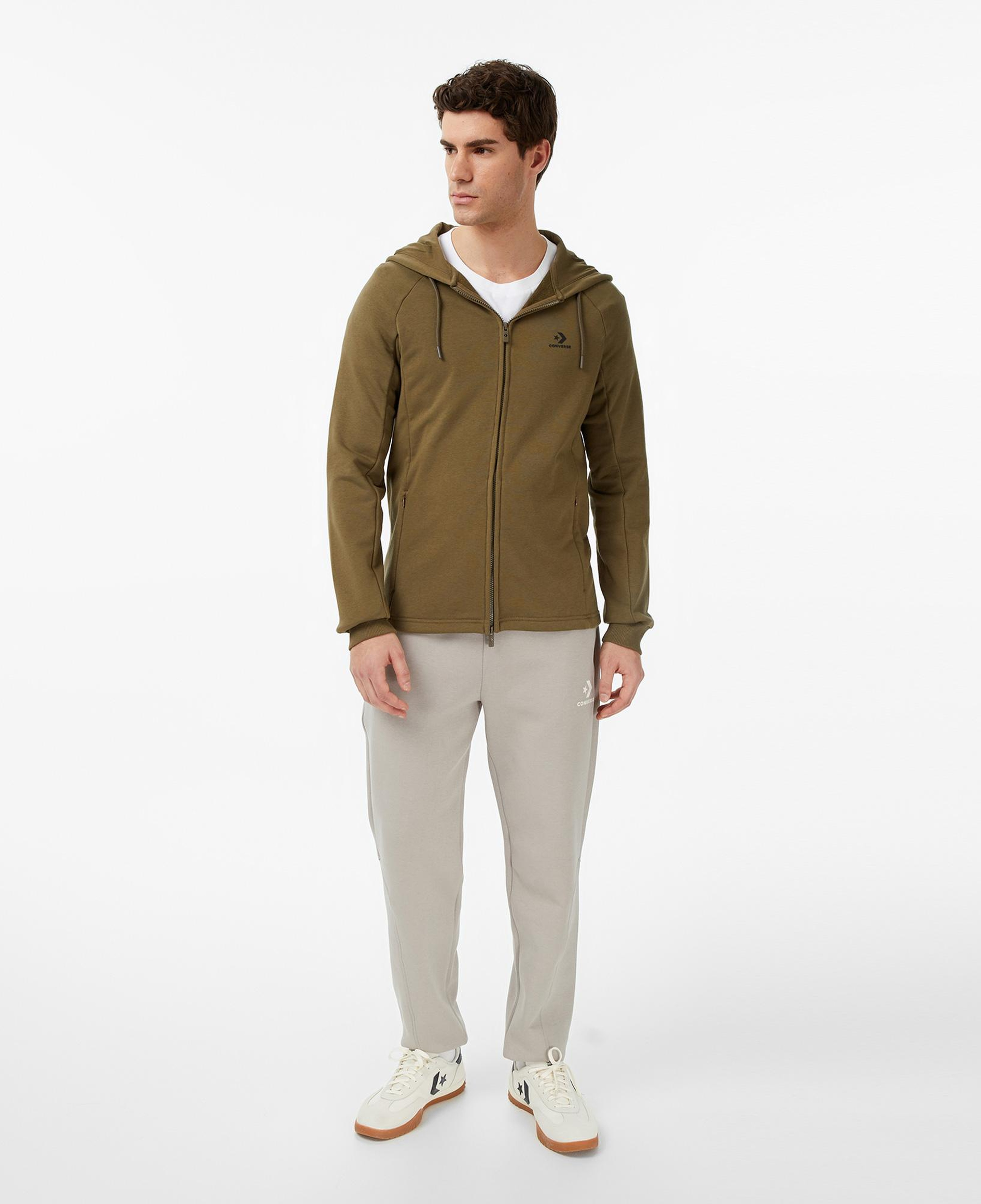 Converse Erkek Haki Sweatshirt