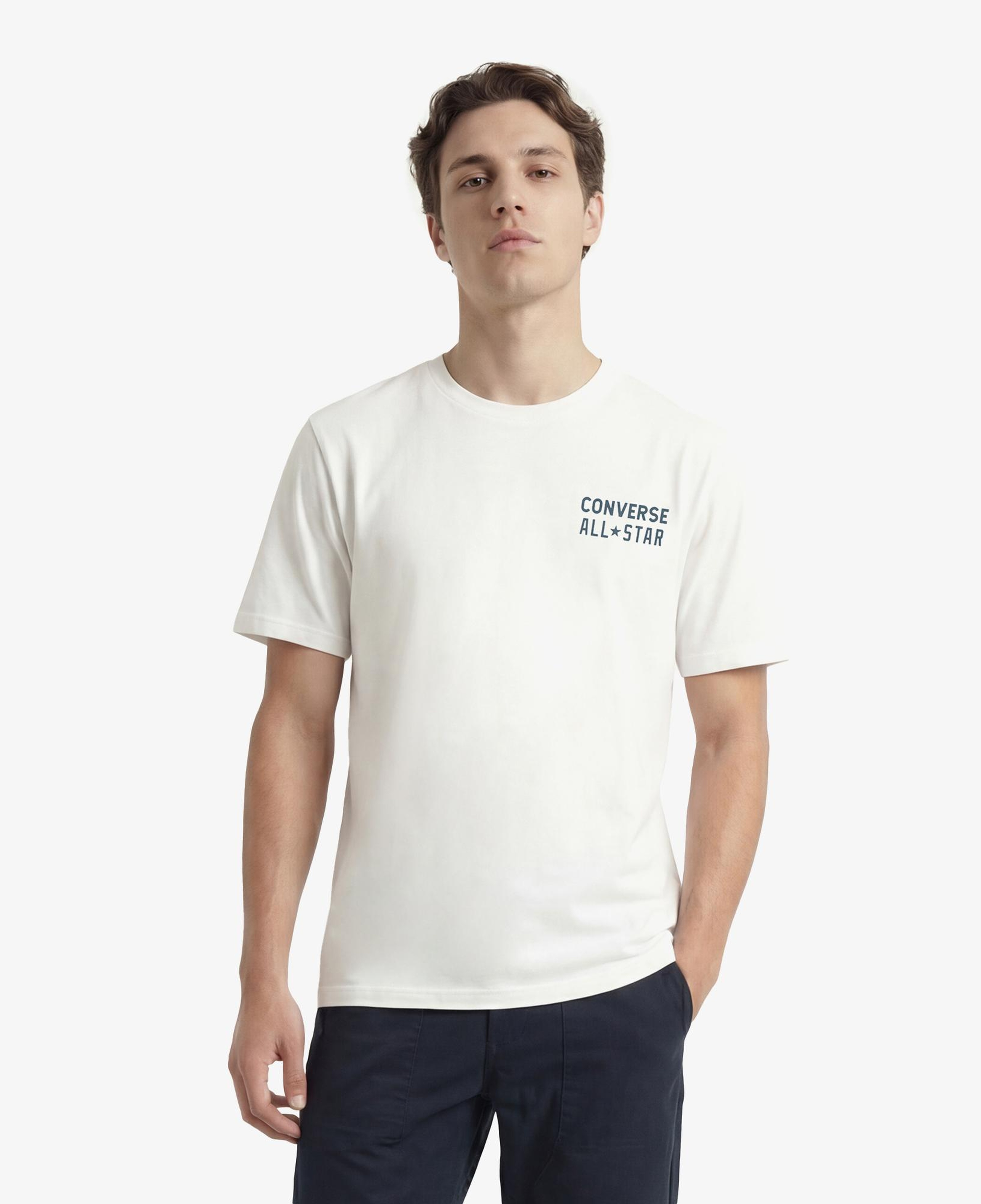 Converse Retro Chuck Taylor Erkek Beyaz T-Shirt
