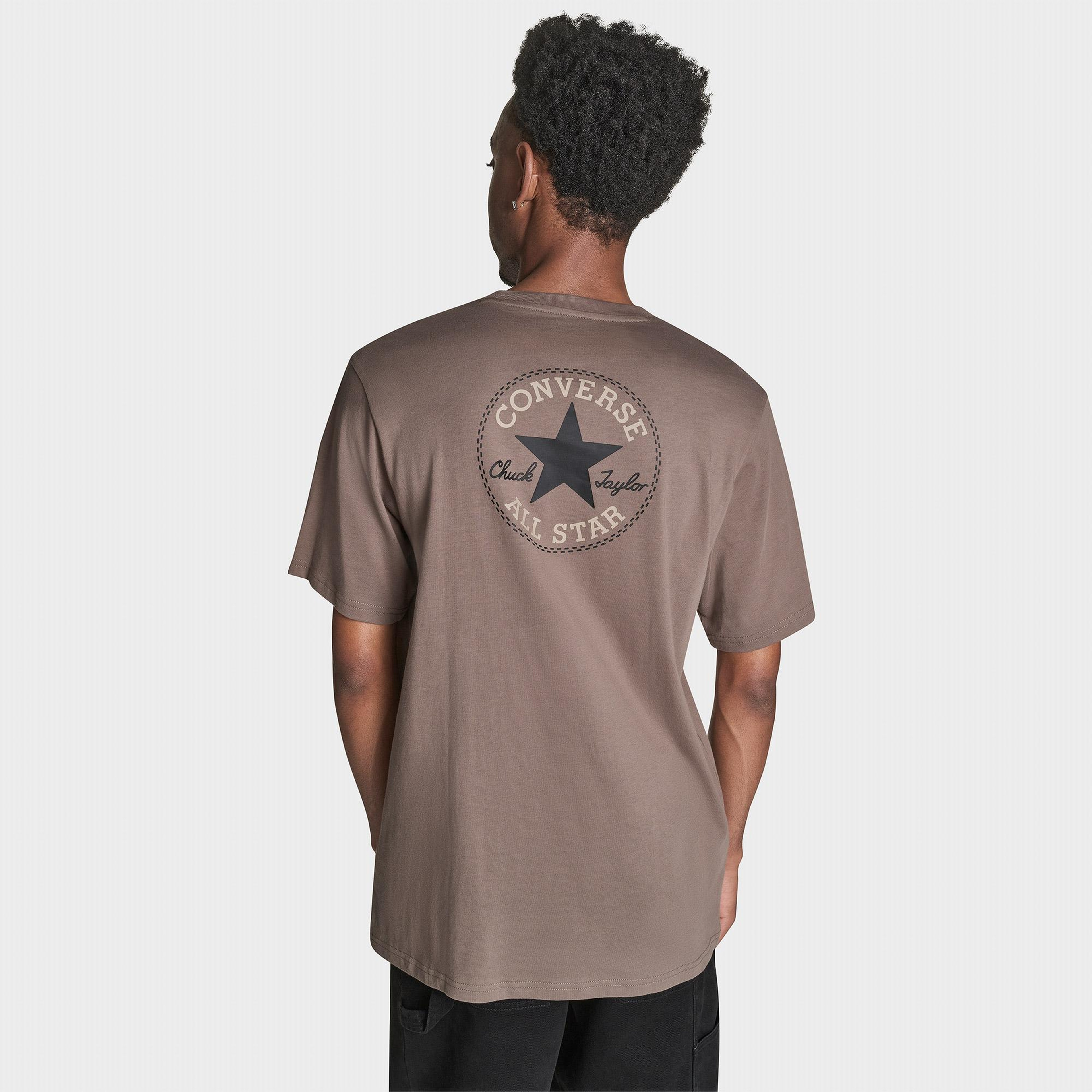Converse Erkek Kahverengi T-Shirt