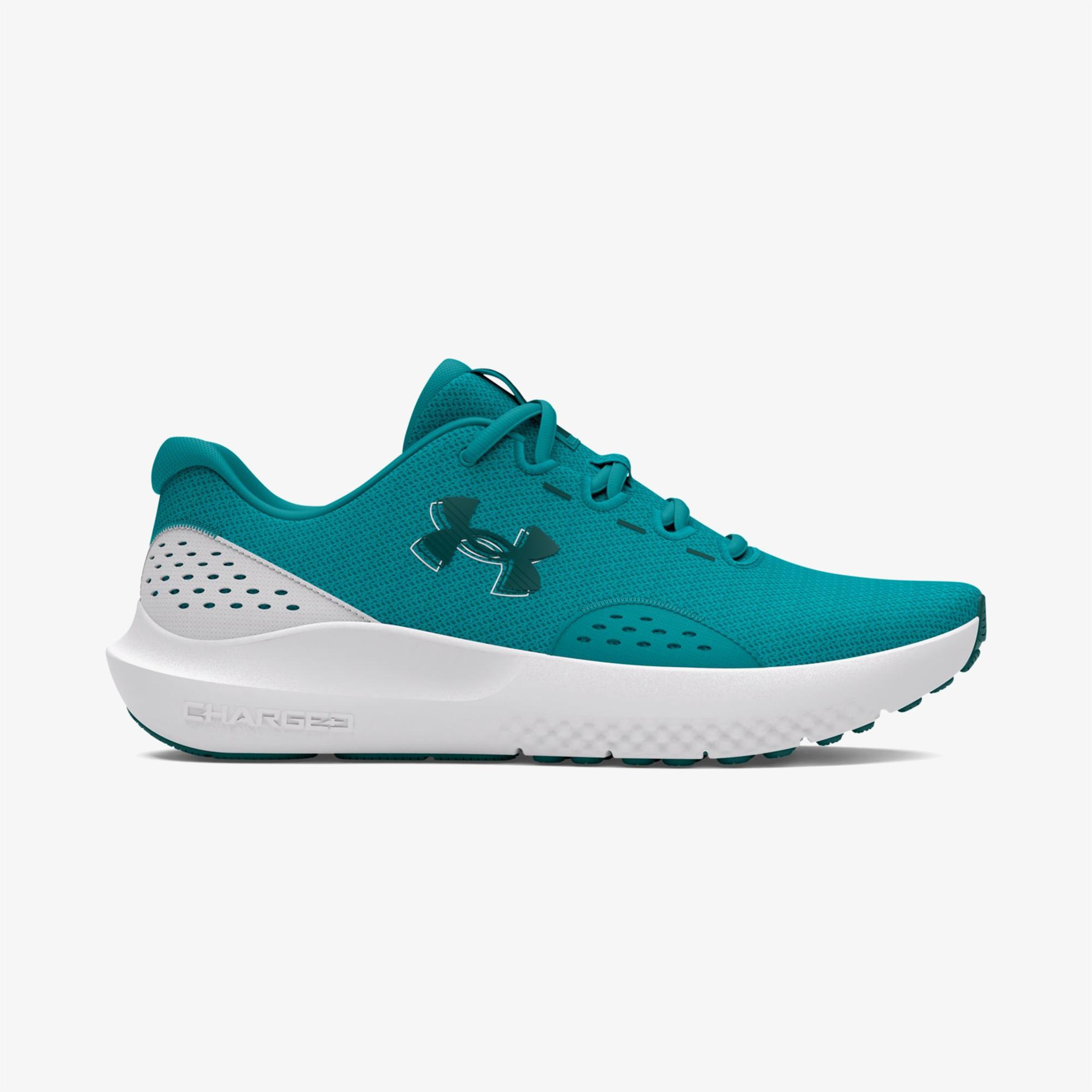 Under Armour Charged Rogue 4 Erkek Yeşil Koşu Ayakkabısı