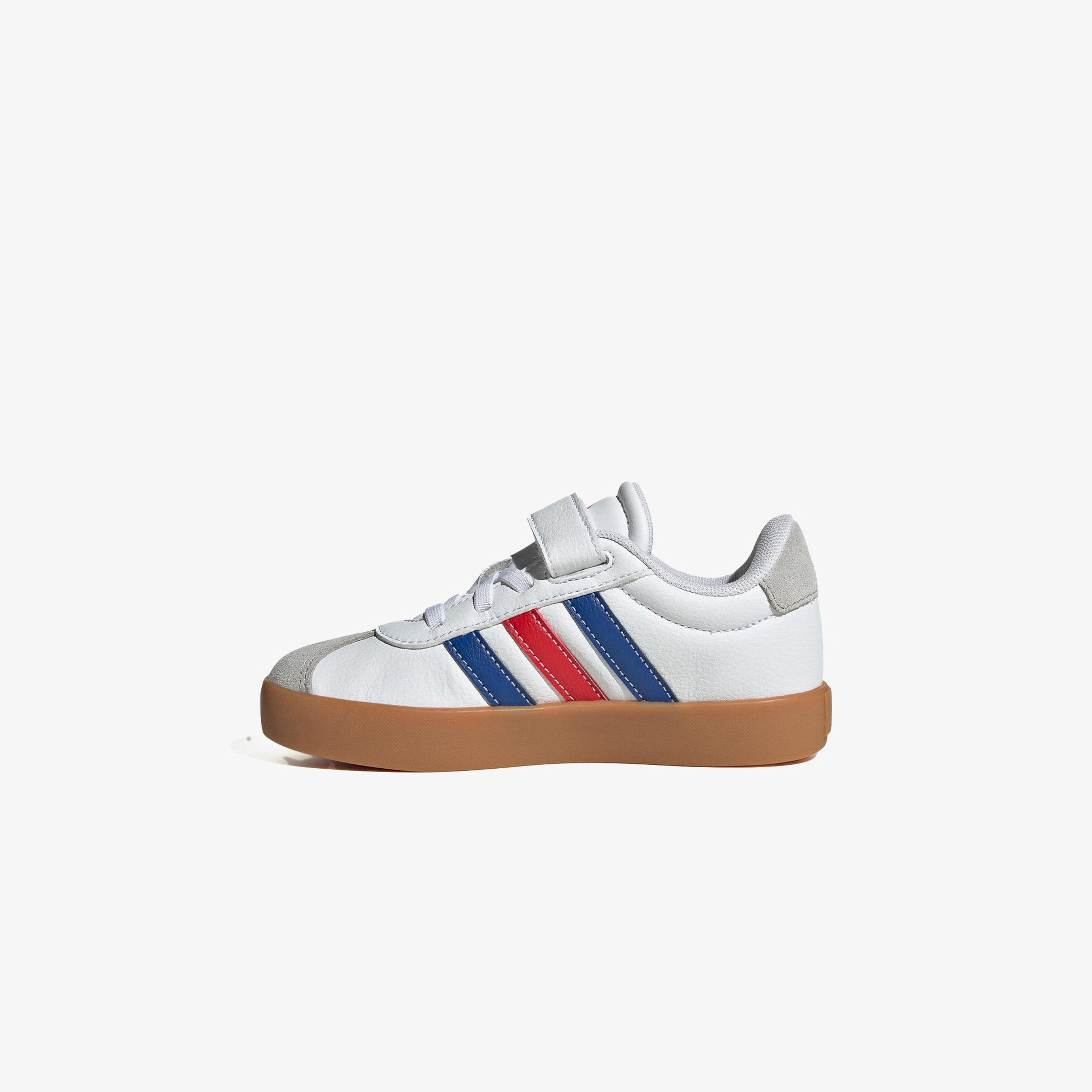 adidas VL Court 3.0 Skateboarding Çocuk Beyaz Spor Ayakkabı