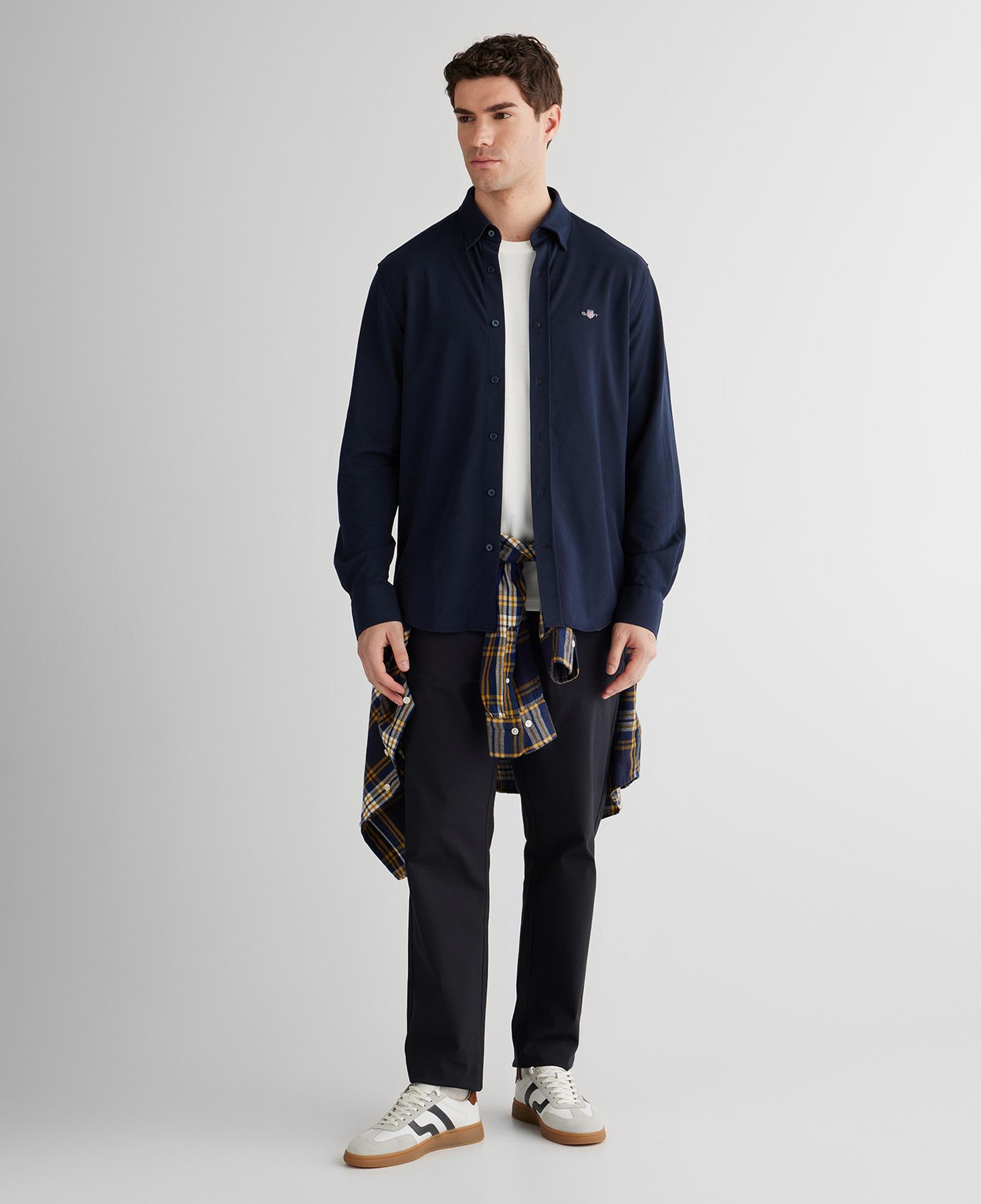 GANT Erkek Lacivert Regular Fit Gömlek