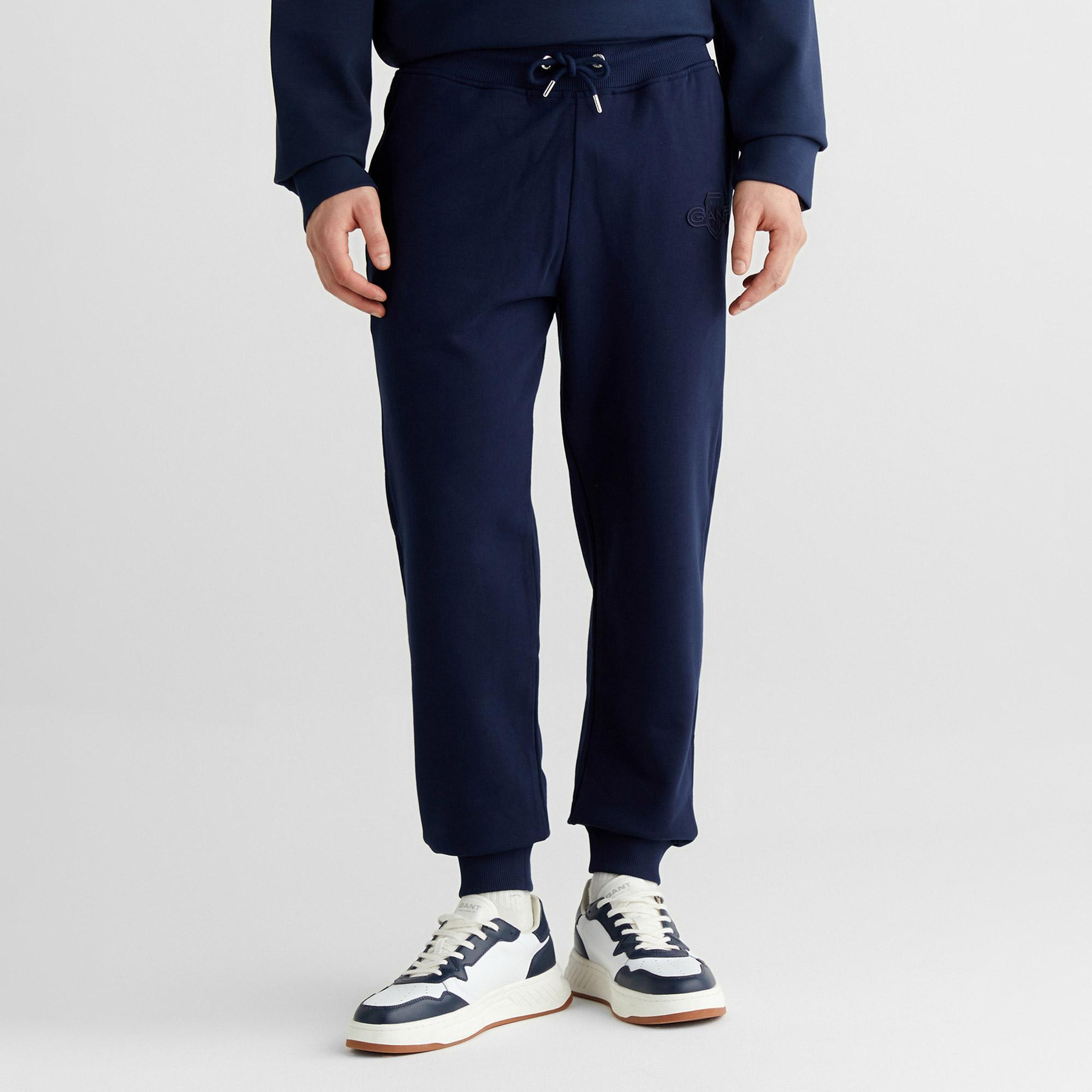 GANT Erkek Lacivert Regular Fit Eşofman Altı