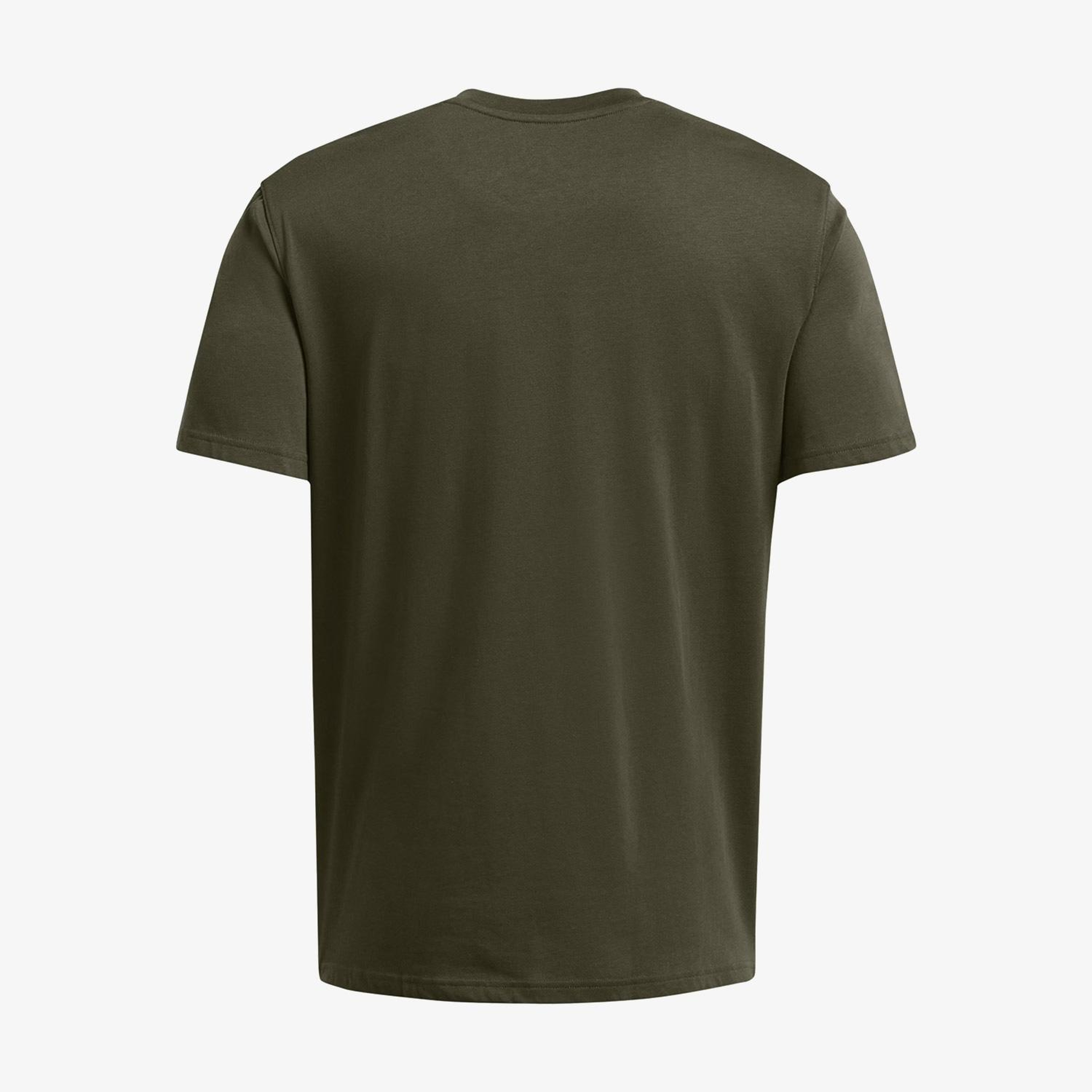 Under Armour Heavyweight Erkek Yeşil Basketbol T-Shirt