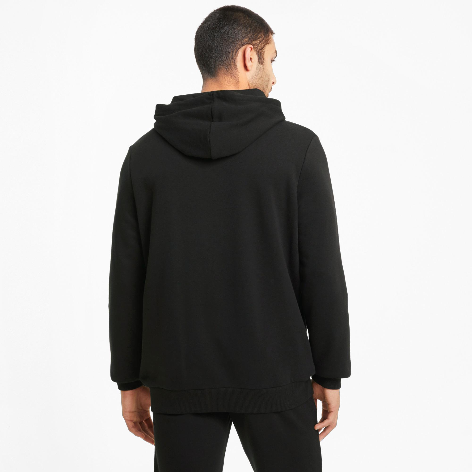 Puma Ess Big Logo Erkek Siyah Günlük Kapüşonlu Sweatshirt