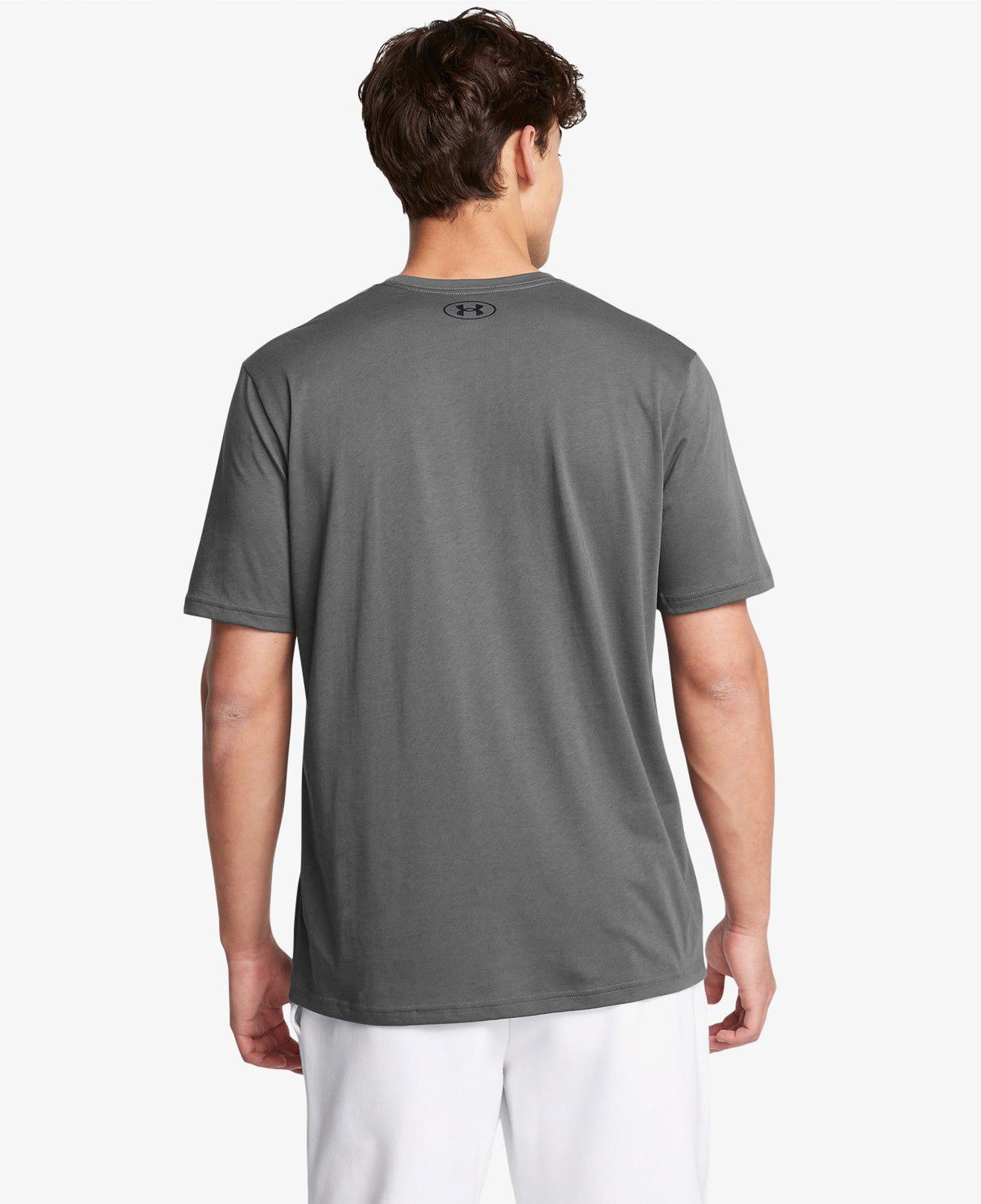 Under Armour Sportstyle Lc Ss Erkek Gri T-Shirt