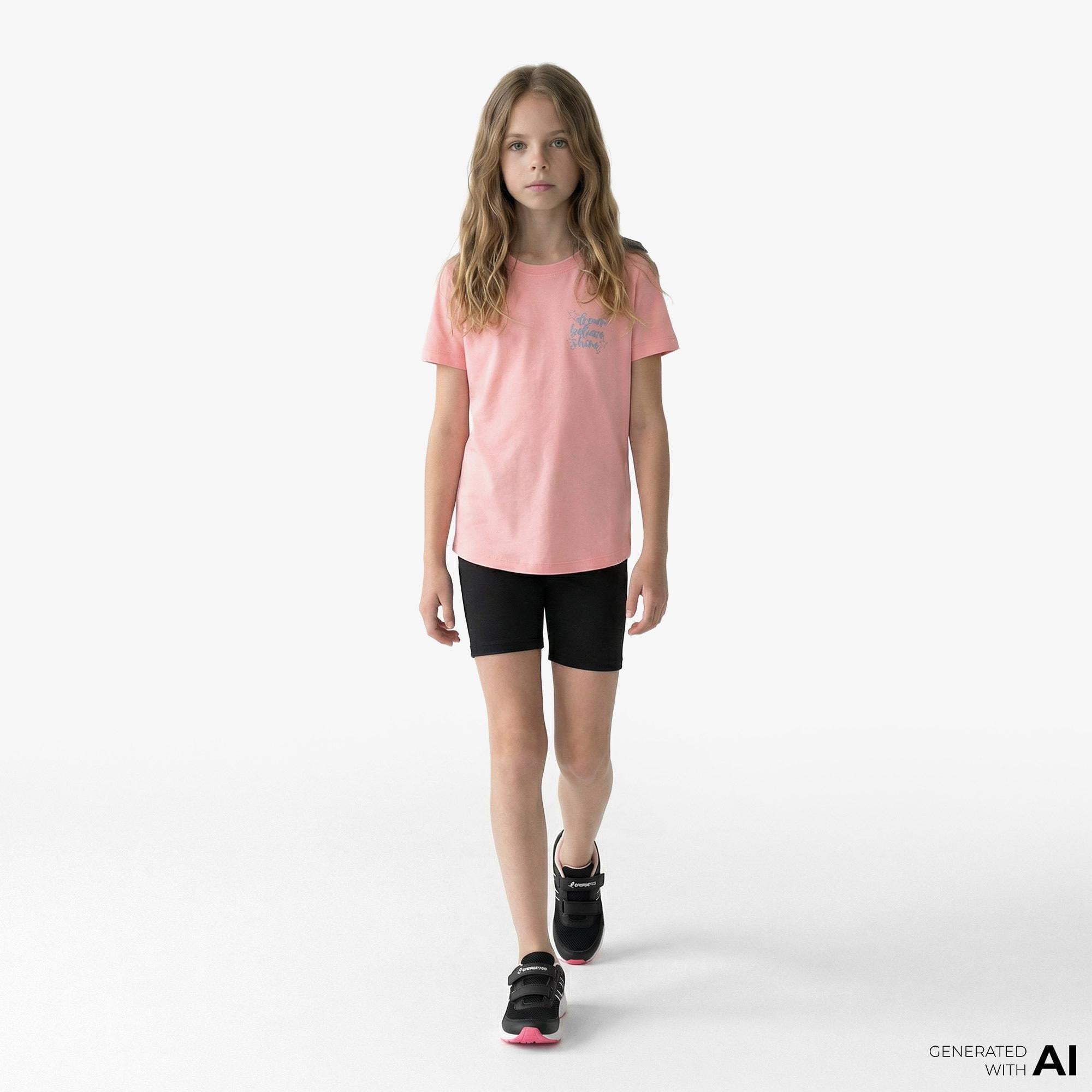 Energetics Garianne IX G Çocuk Pembe Günlük T-Shirt
