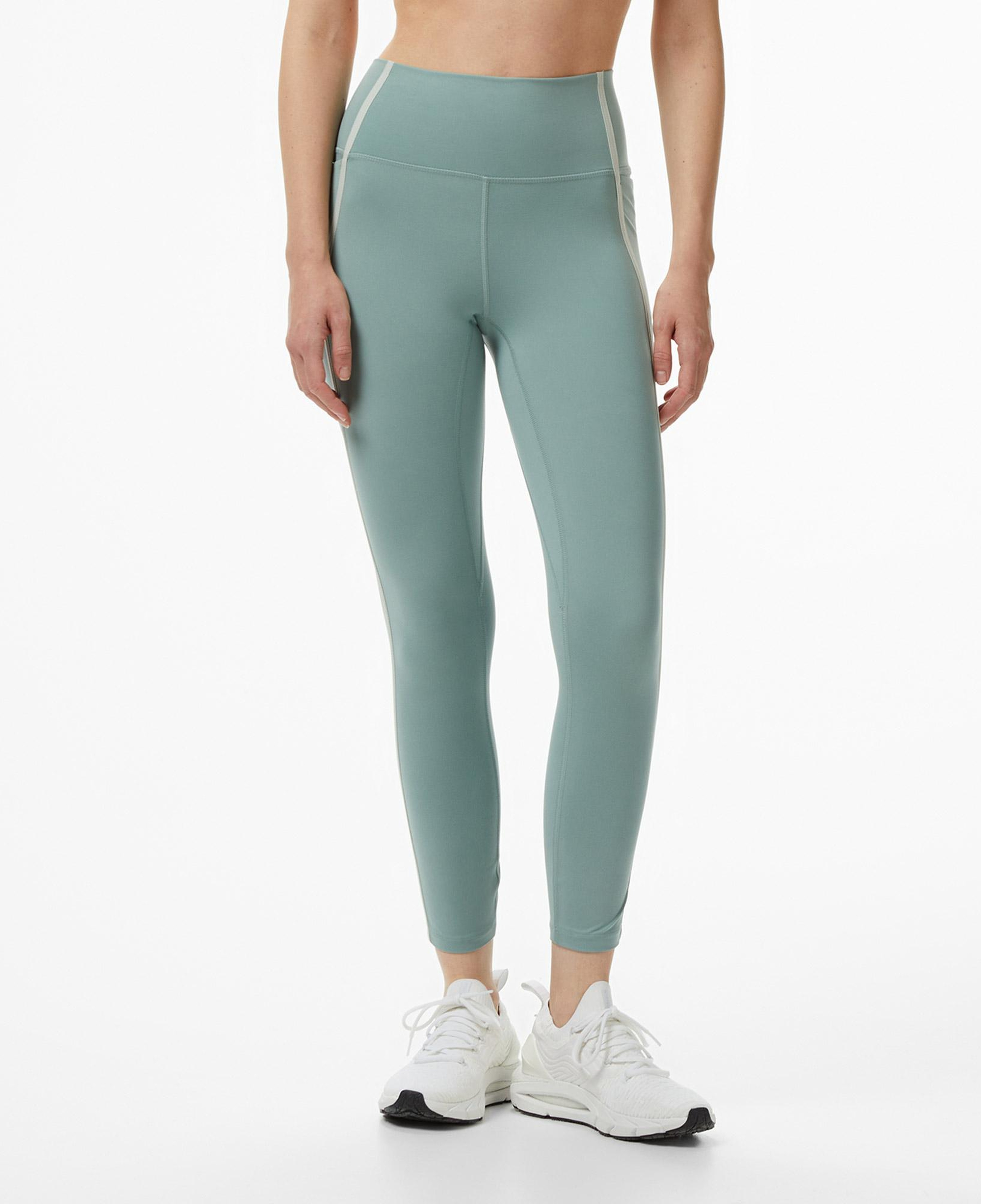 Under Armour Meridian Piped Kadın Yeşil Koşu Tayt