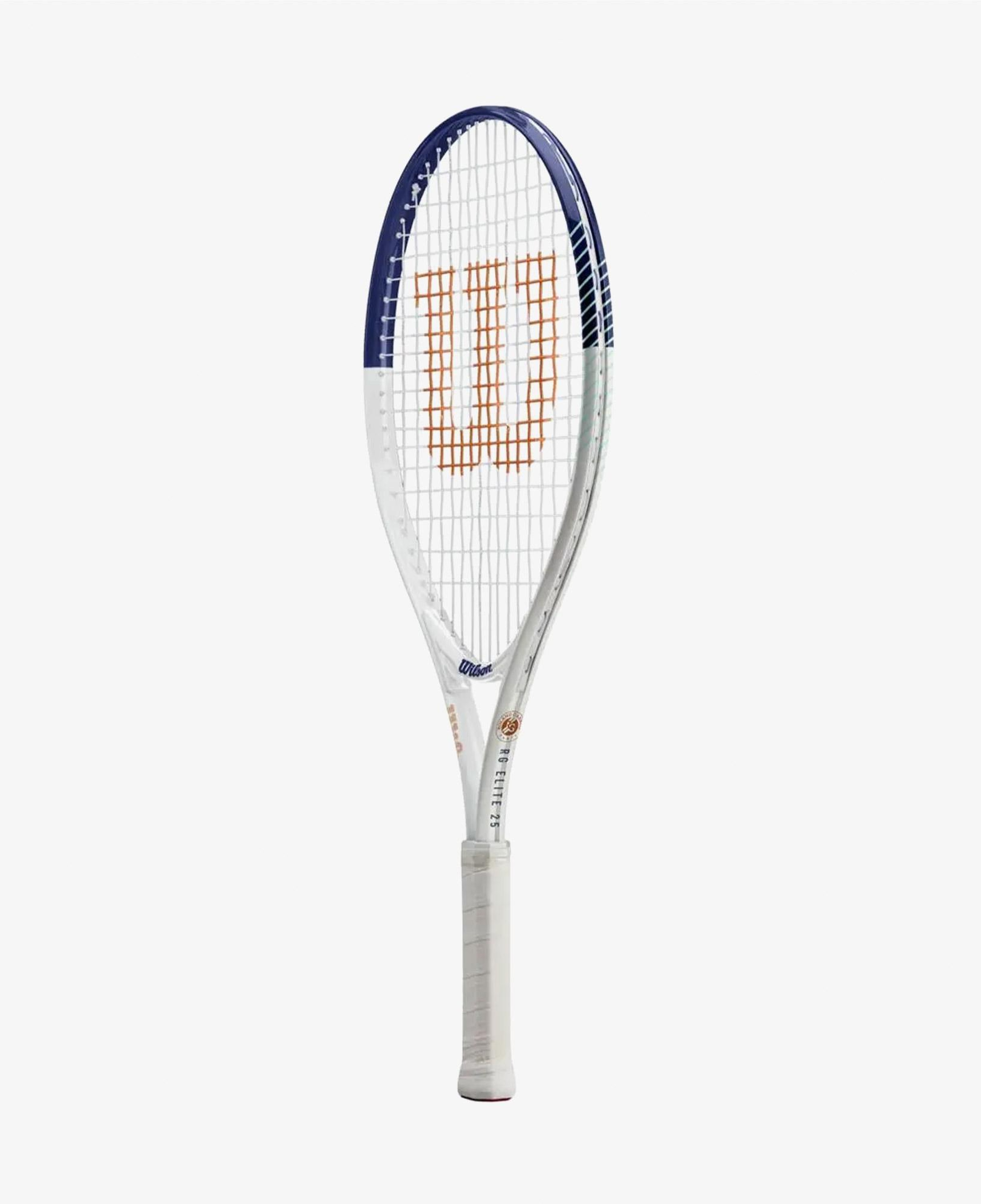Wilson Roland Garros Elite Kit Çocuk Lacivert Beyaz Tenis Raketi
