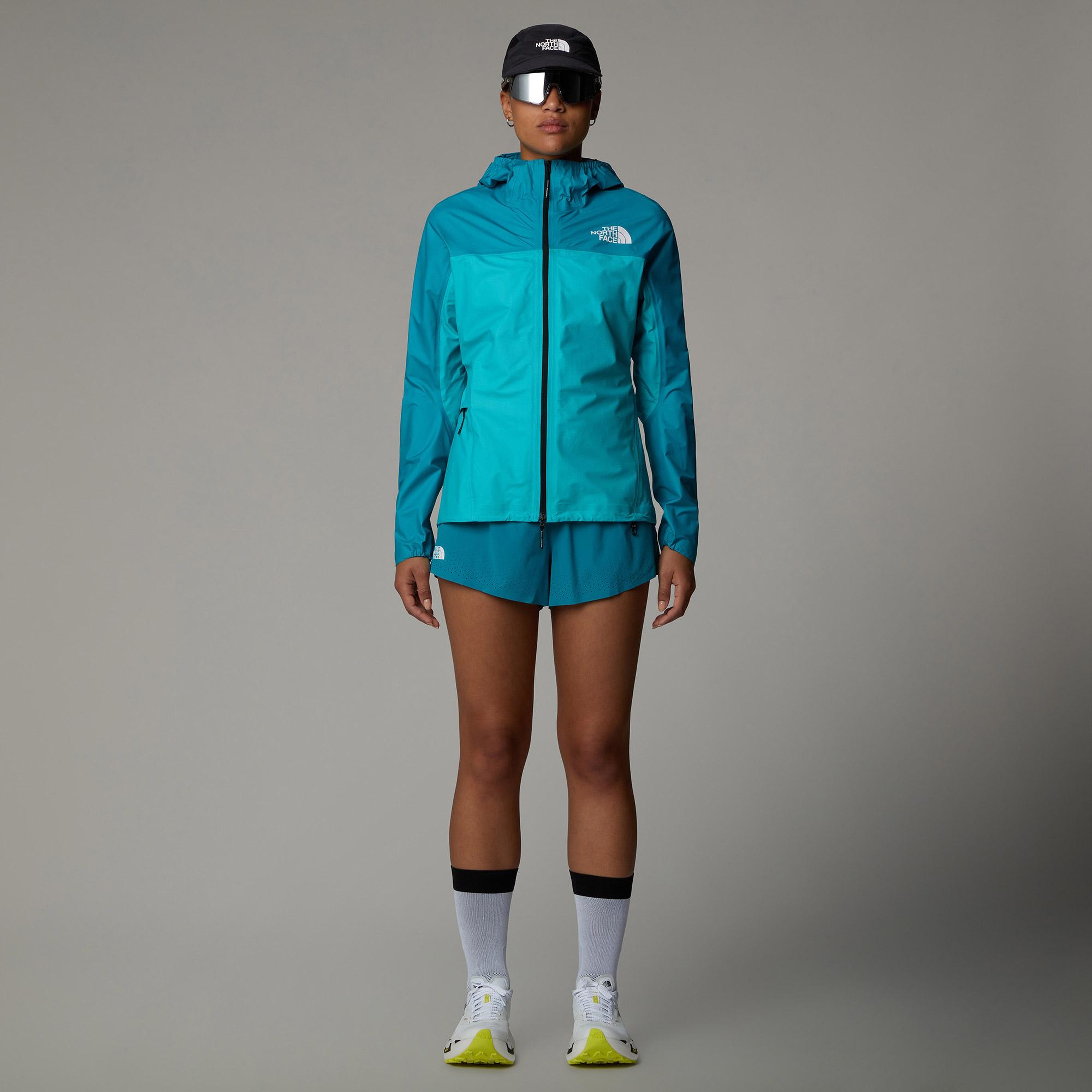 The North Face Summit Superior Futurelight Kadın Mavi Koşu Ceketi