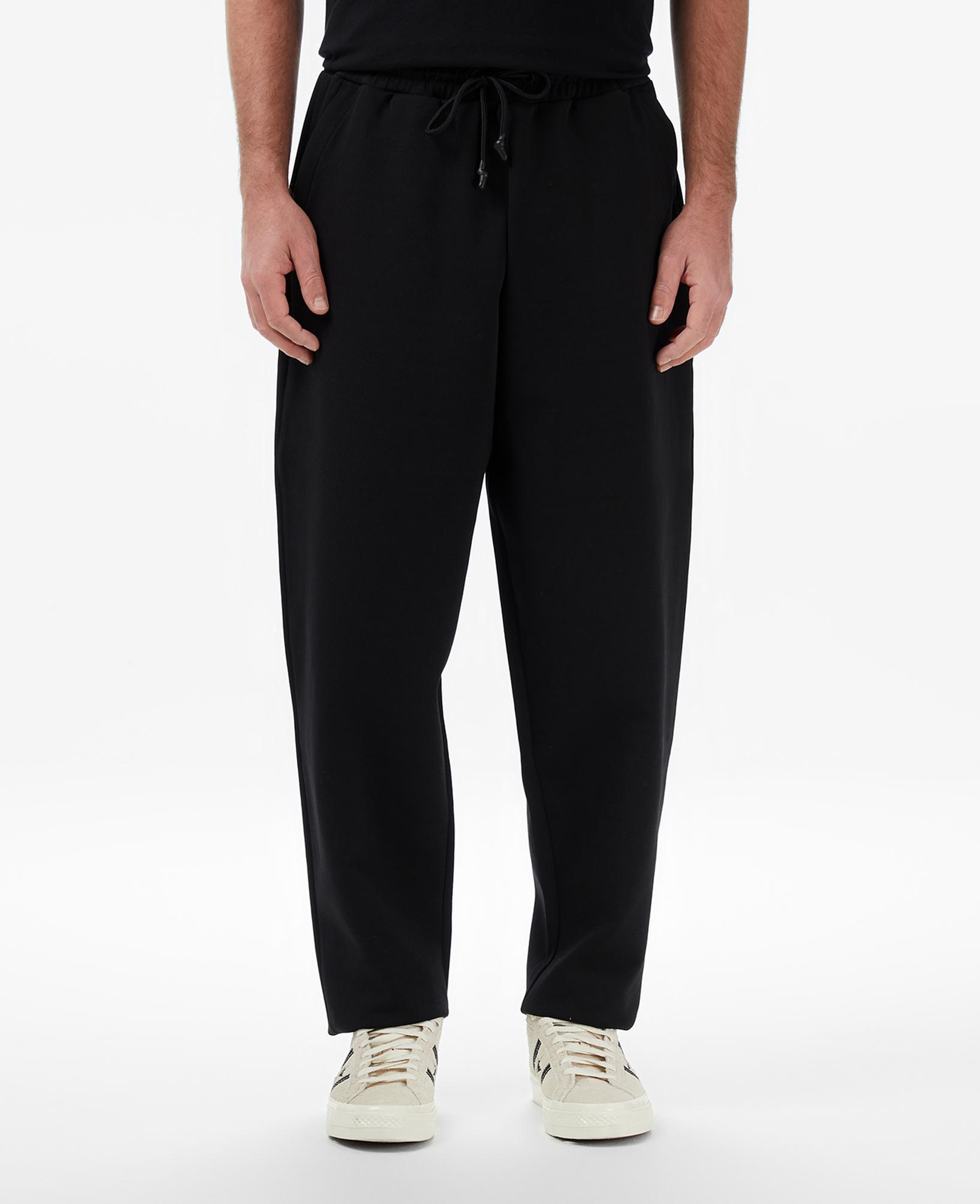 UNITED4 Oversize Fit Erkek Siyah Eşofman Altı