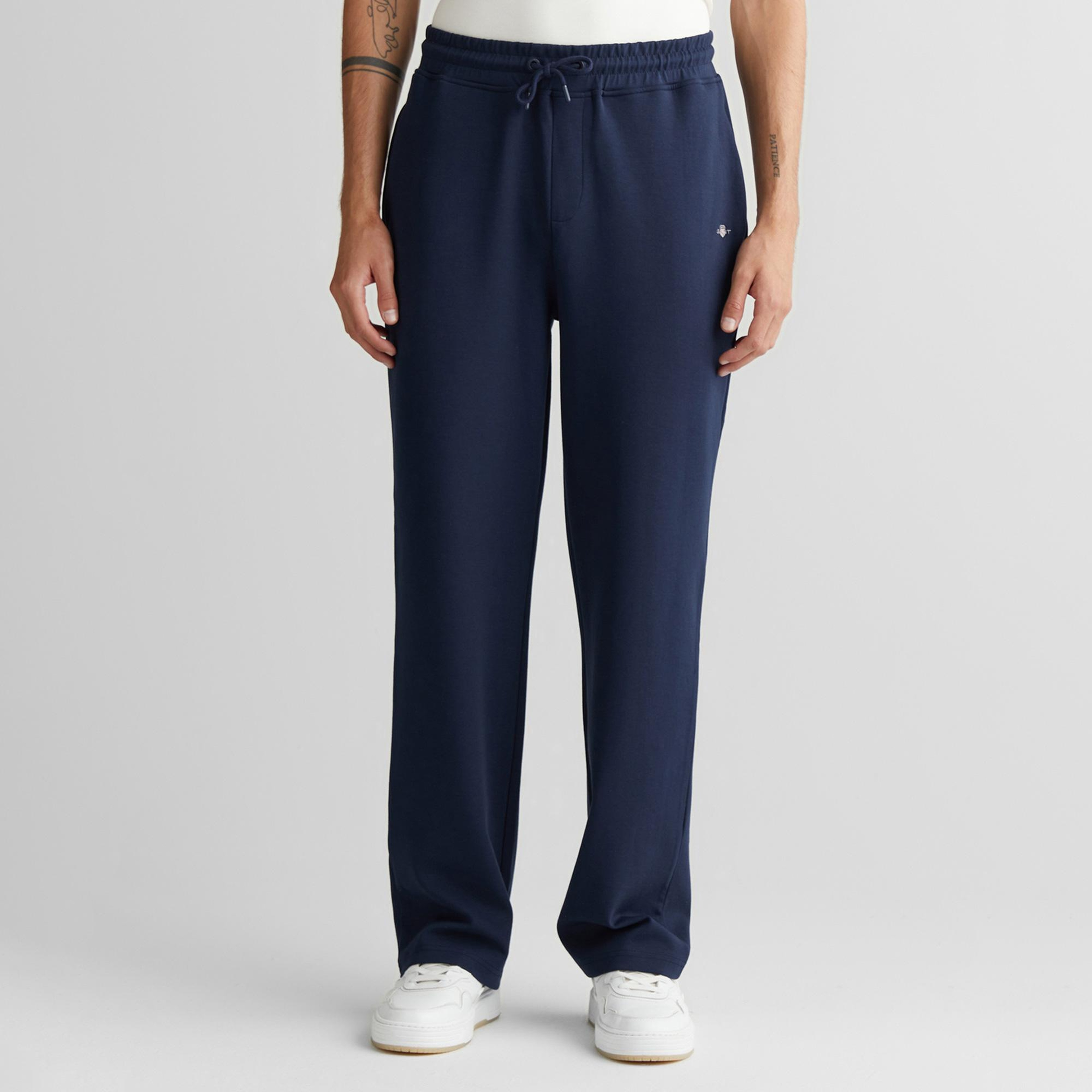 GANT Erkek Lacivert Relaxed Fit Eşofman Altı