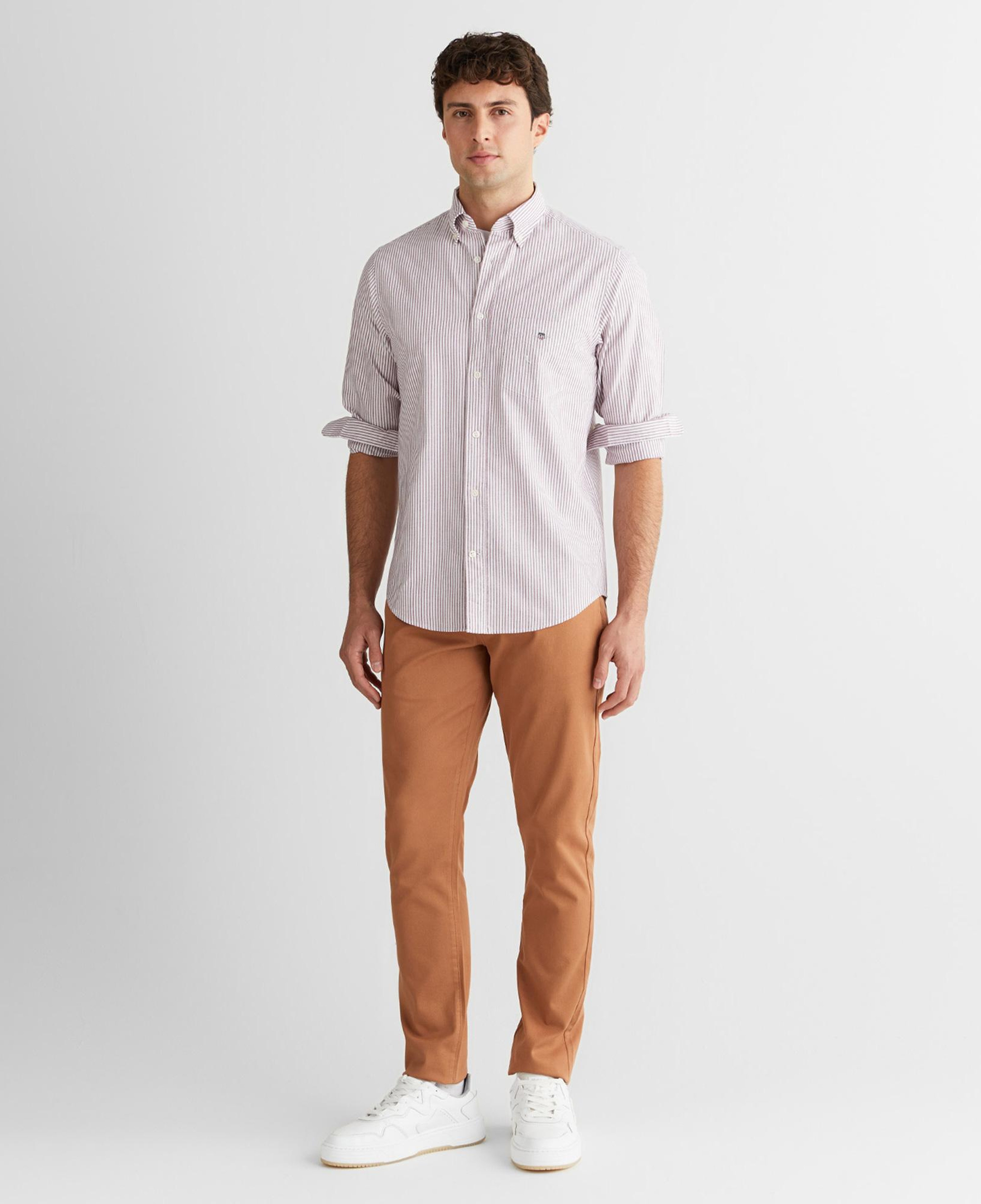 GANT Erkek Kahverengi Slim Fit Pantolon