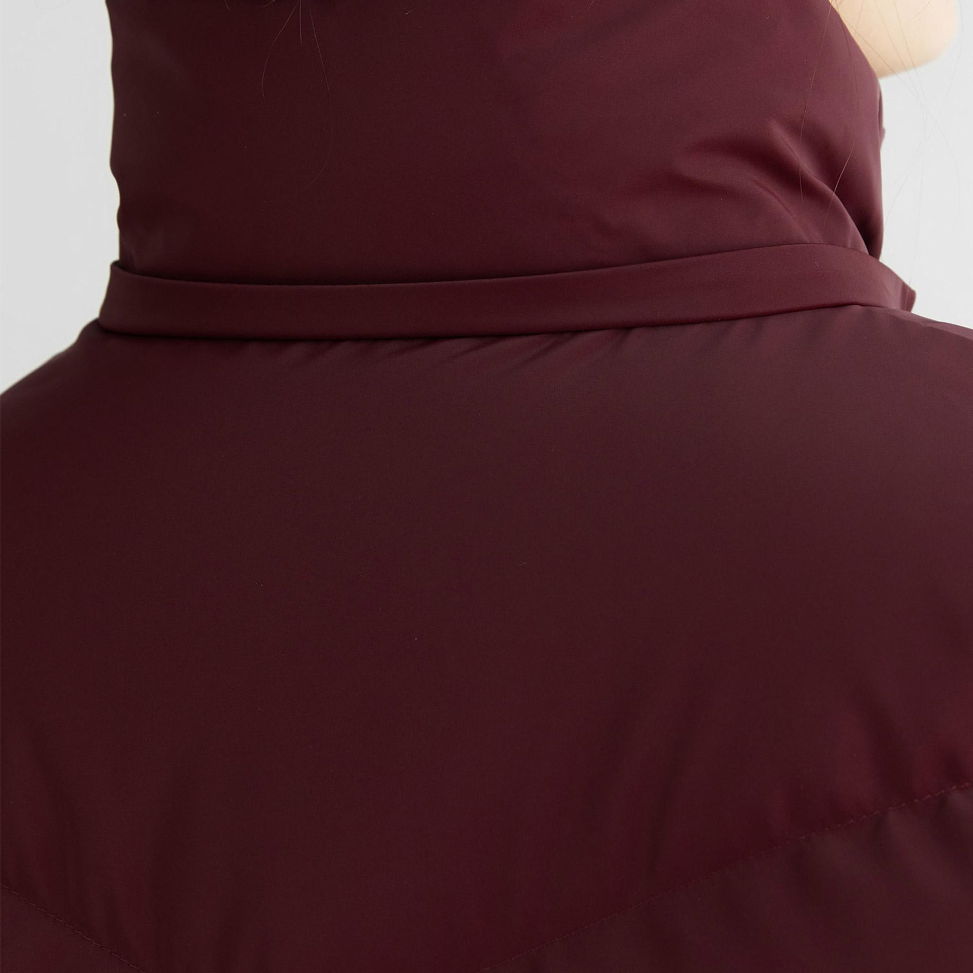 GANT Kadın Bordo Regular Fit Fermuarlı Mont