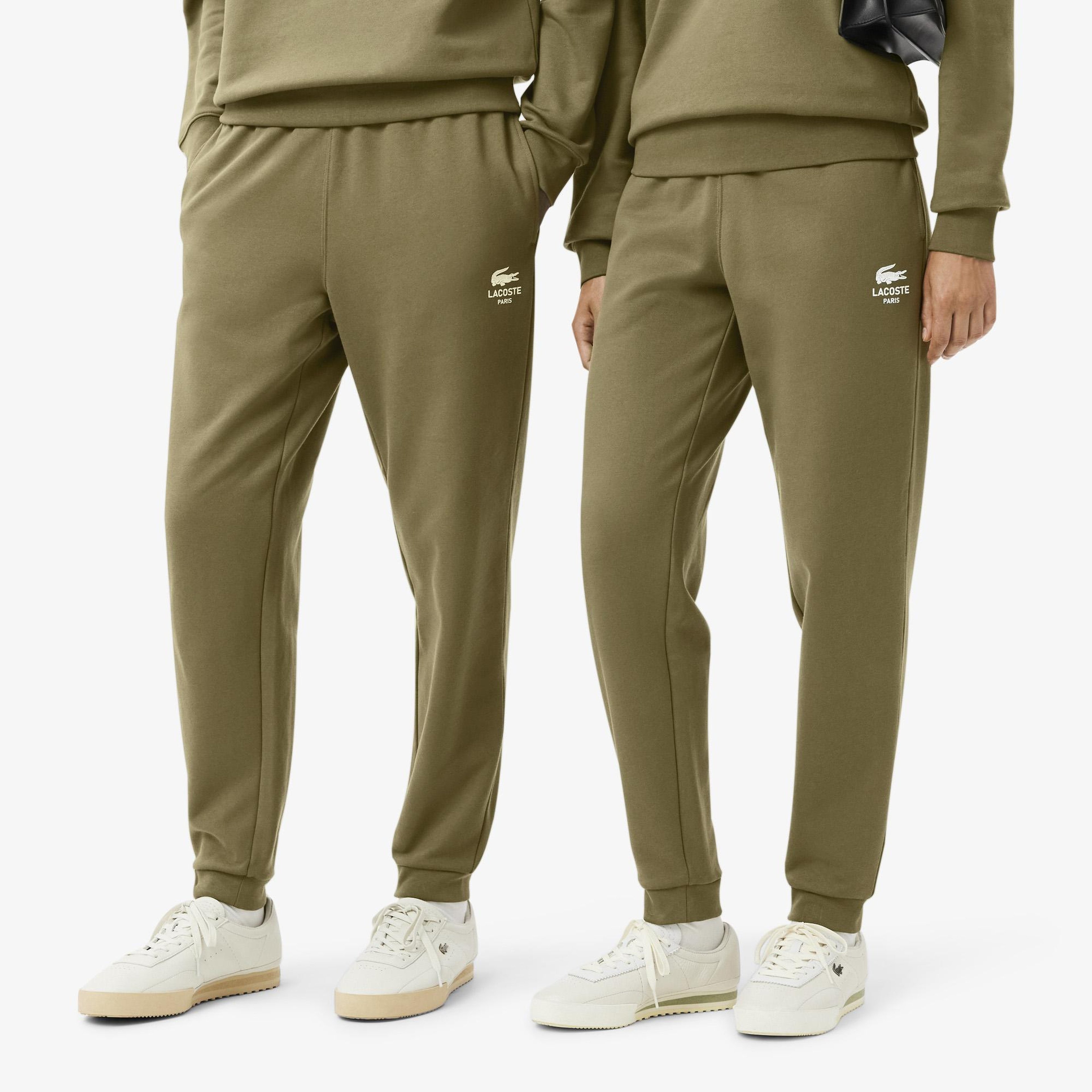 Lacoste Tapered Leg Unisex Yeşil Eşofman Altı