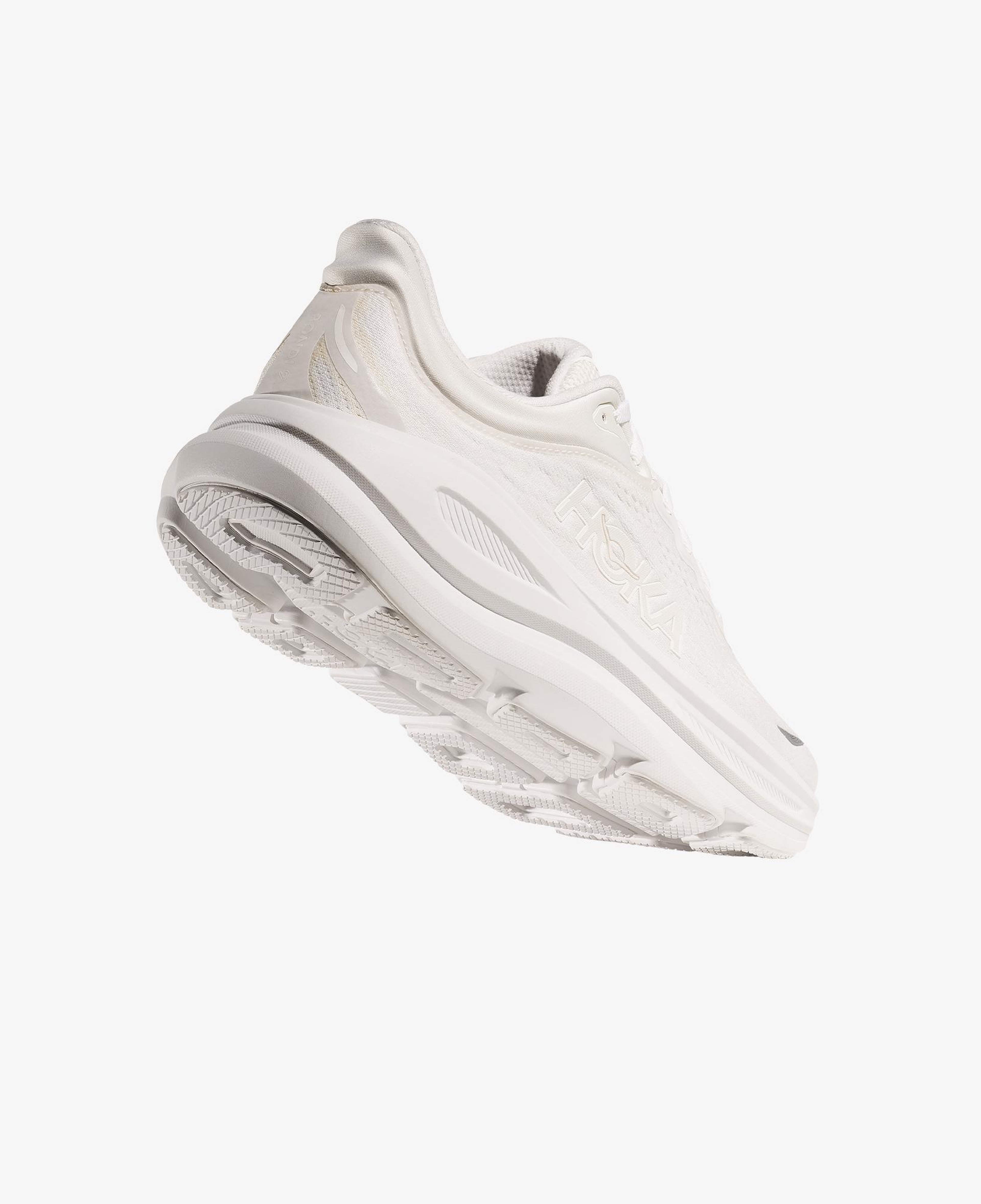 Hoka Bondi 9 Kadın Beyaz Yol Koşu Ayakkabısı